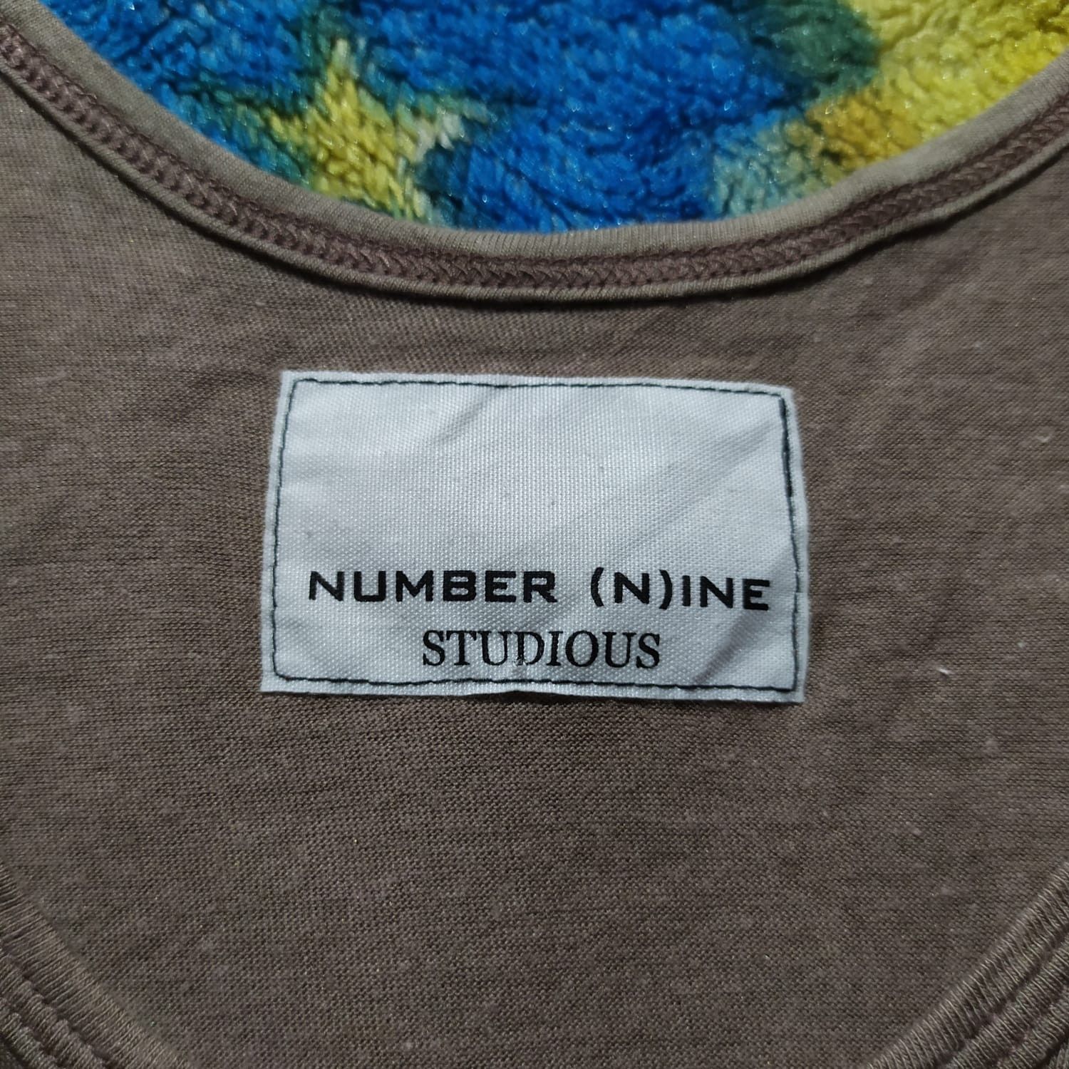 Number (N)ine Number Nine X Studious Sleevless Tank Top Size US S / EU 44-46 / 1 - 2 Thumbnail