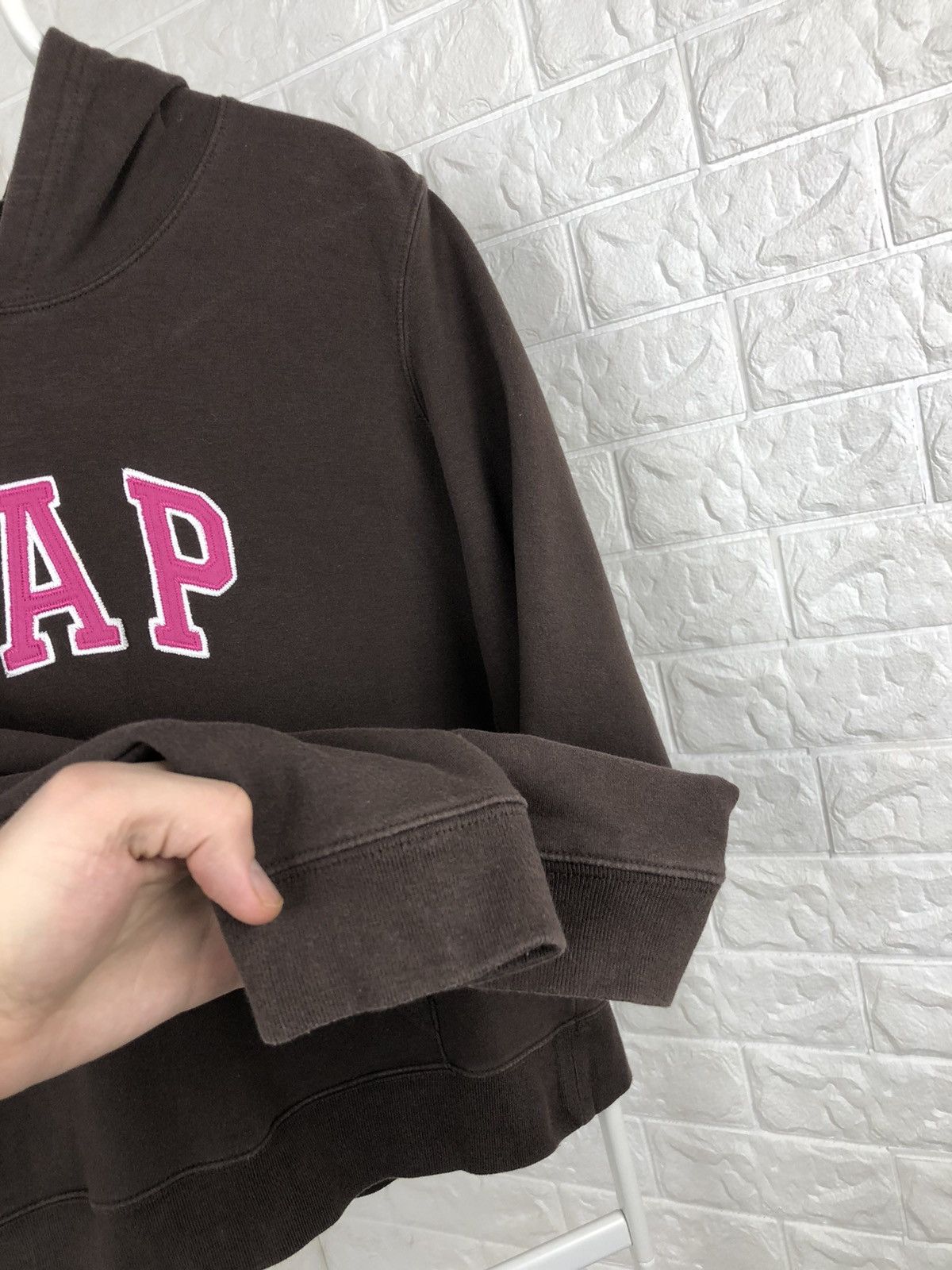 Gap × Vintage Vintage Gap Brown Hoodie Size M / US 6-8 / IT 42-44 - 8 Thumbnail