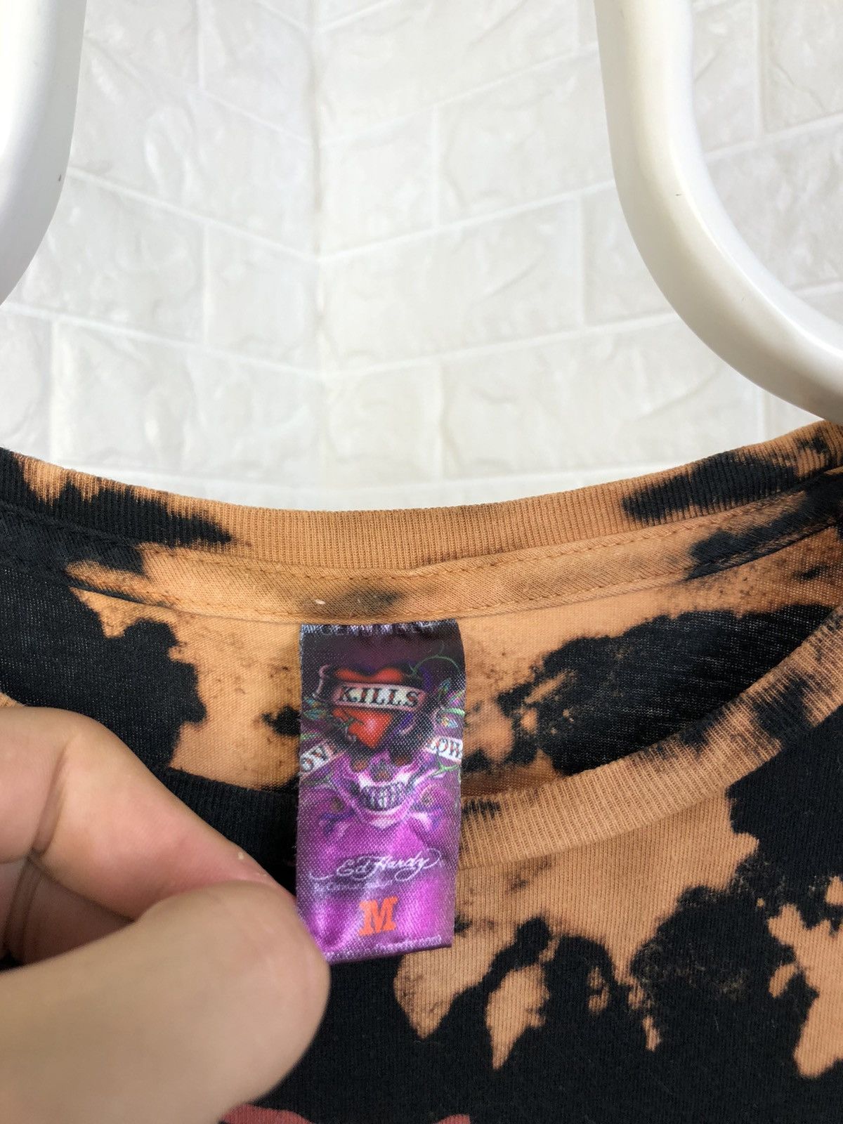 Christian Audigier × Ed Hardy Ed Hardy Tie-dye Tshirt Size US L / EU 52-54 / 3 - 8 Thumbnail