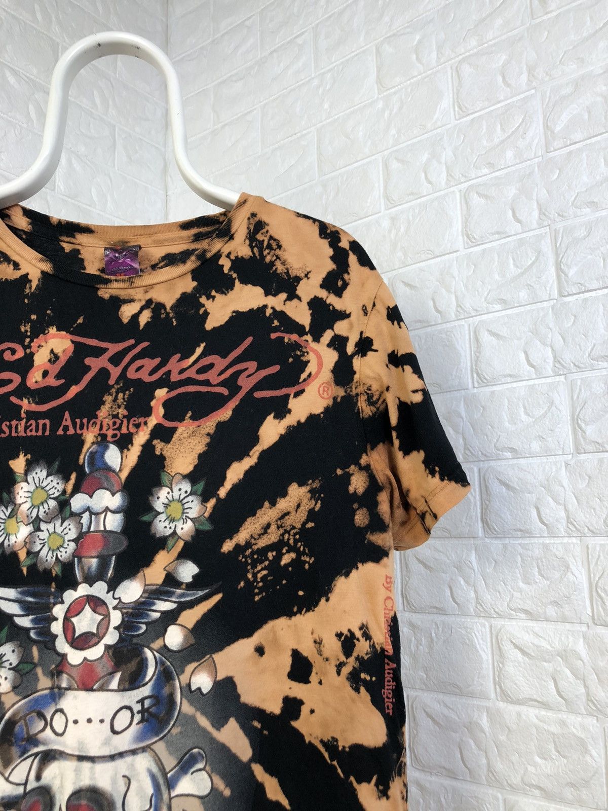 Christian Audigier × Ed Hardy Ed Hardy Tie-dye Tshirt Size US L / EU 52-54 / 3 - 5 Thumbnail