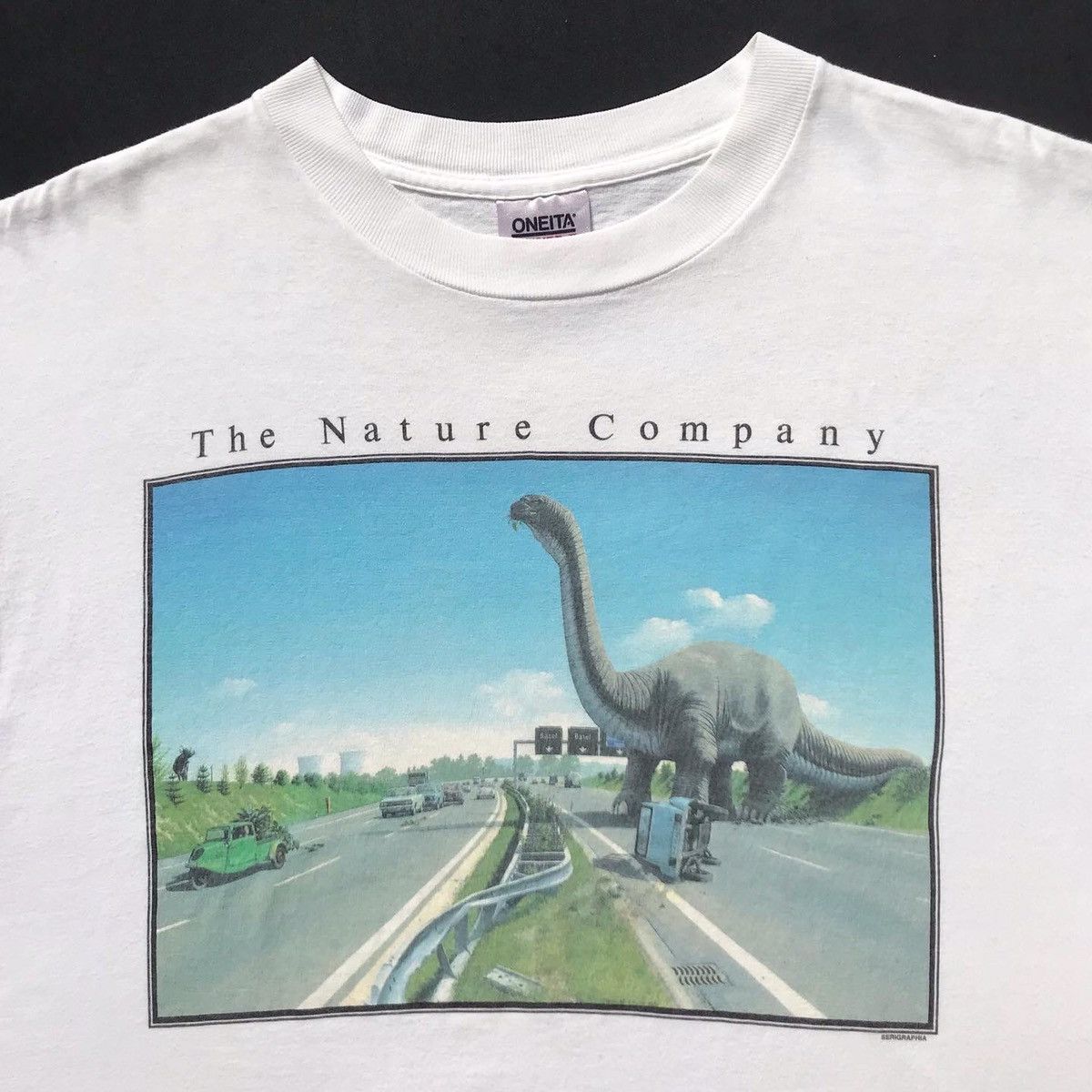 90s USA製 The Nature Company 恐竜 Tシャツ ホワイト 90s USA製 The Nature Company 恐竜 Tシャツ ホワイト - メルカリ