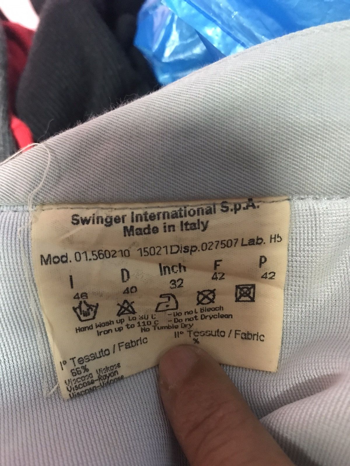 Fendi Fendi Slack Pants Size 29" - 8 Thumbnail