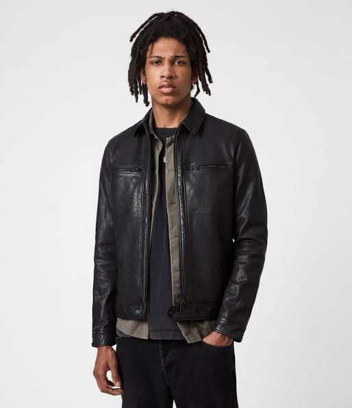 Allsaints Allsaints Lark Leather Biker Jacket Size US M / EU 48-50 / 2 - 2 Thumbnail