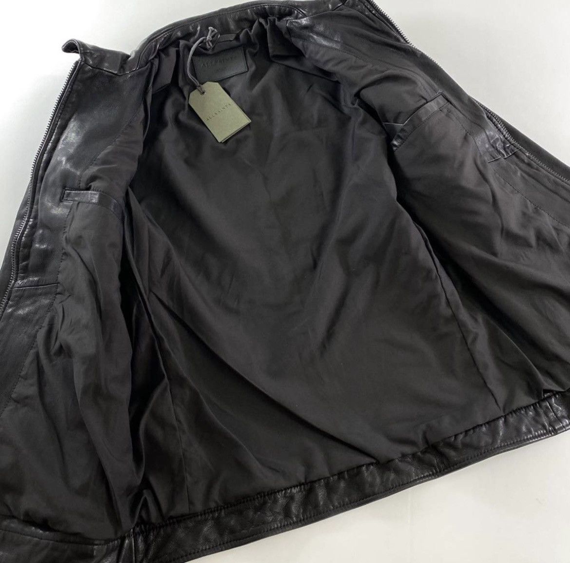 Allsaints Allsaints Lark Leather Biker Jacket Size US M / EU 48-50 / 2 - 7 Thumbnail