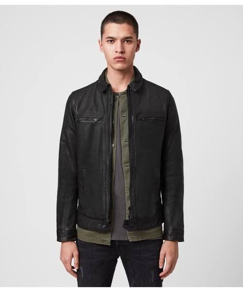 Allsaints Allsaints Lark Leather Biker Jacket Size US M / EU 48-50 / 2 - 11 Thumbnail