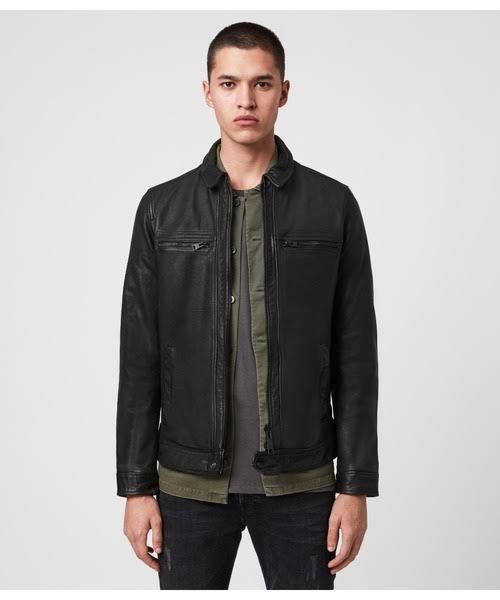 Lark leather shop jacket all saints