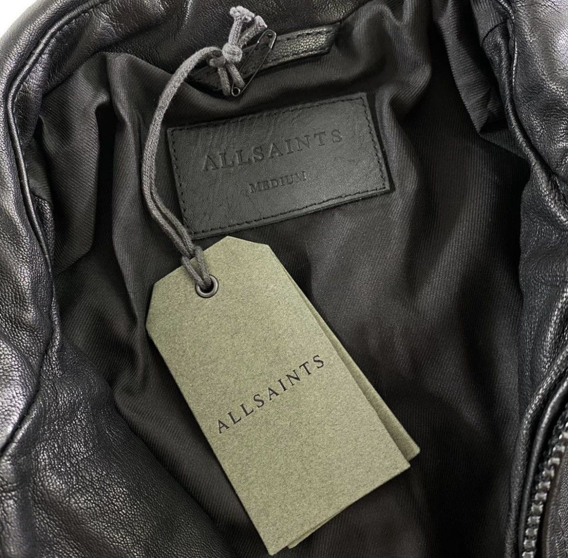 Allsaints Allsaints Lark Leather Biker Jacket Size US M / EU 48-50 / 2 - 10 Thumbnail
