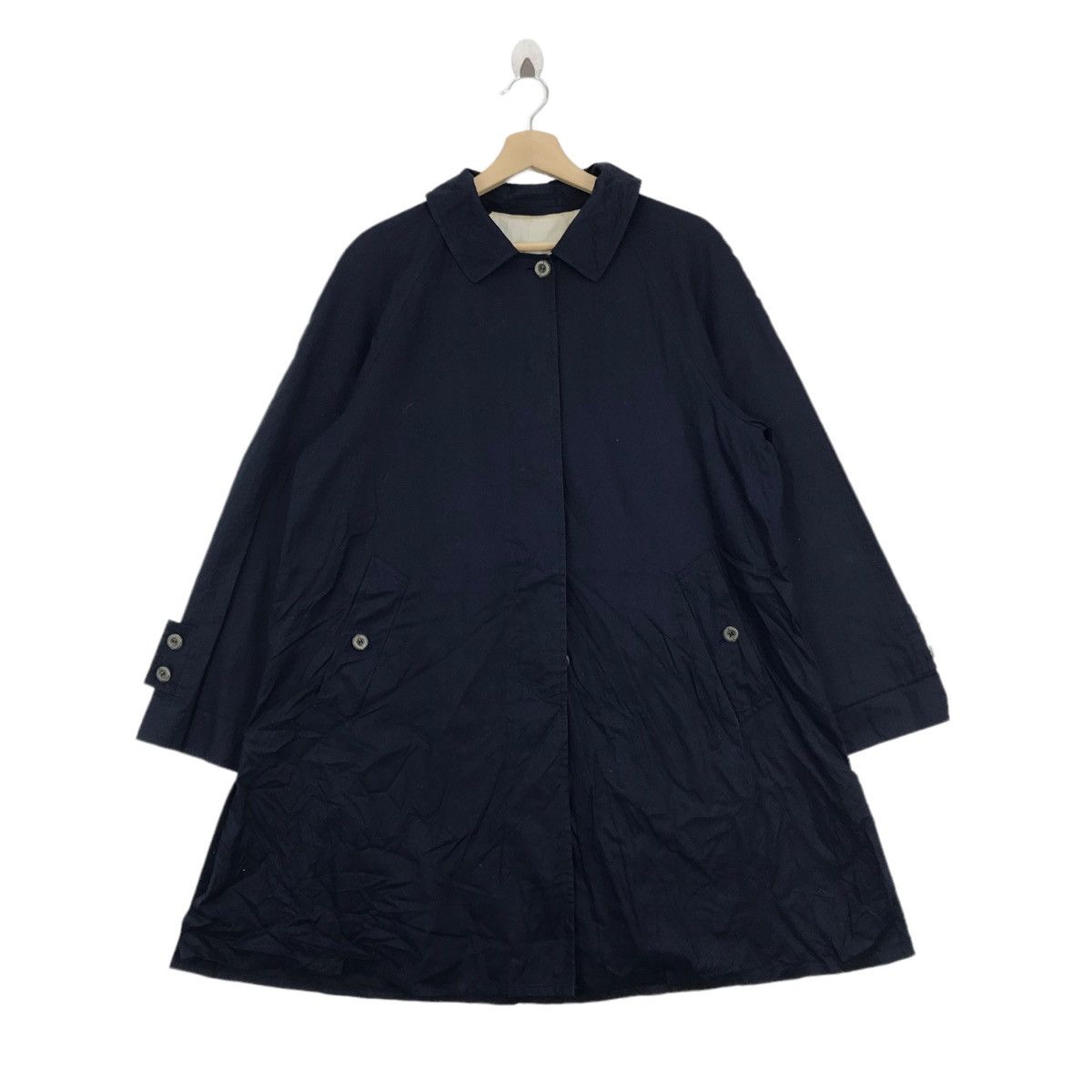 Vintage BURBERRY'S Trench Coat Nova Check Black Colour