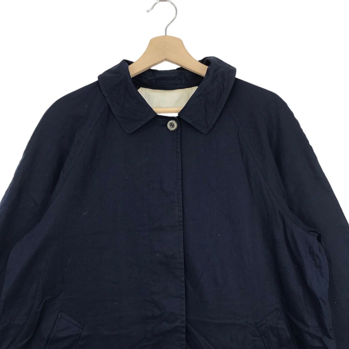 Burberry Vintage BURBERRY’S Trench Coat Nova Check Black Colour Size US M / EU 48-50 / 2 - 2 Thumbnail