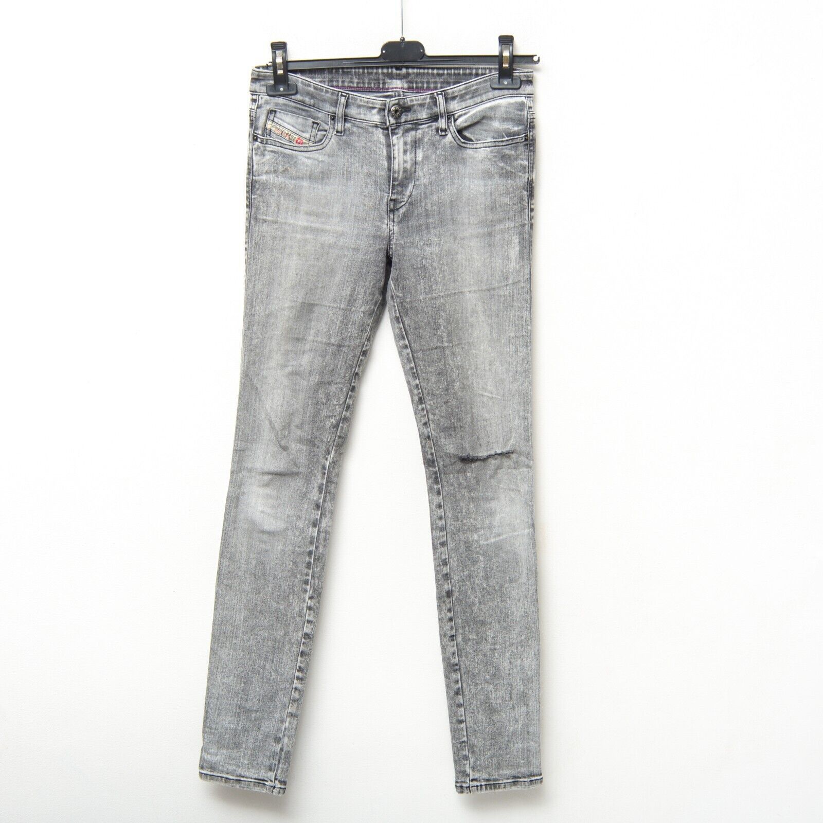 Diesel Skinzee Slim Skinny W28 L32 Jeans Regular Trousers Pants Zip Size 28" / US 6 / IT 42 - 1 Thumbnail