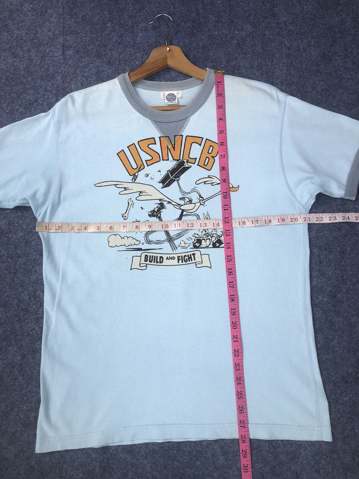 The Real McCoy's Rare🔥Vintage 90s USNCB Toys Mc Coys T Shirt Size US L / EU 52-54 / 3 - 13 Thumbnail