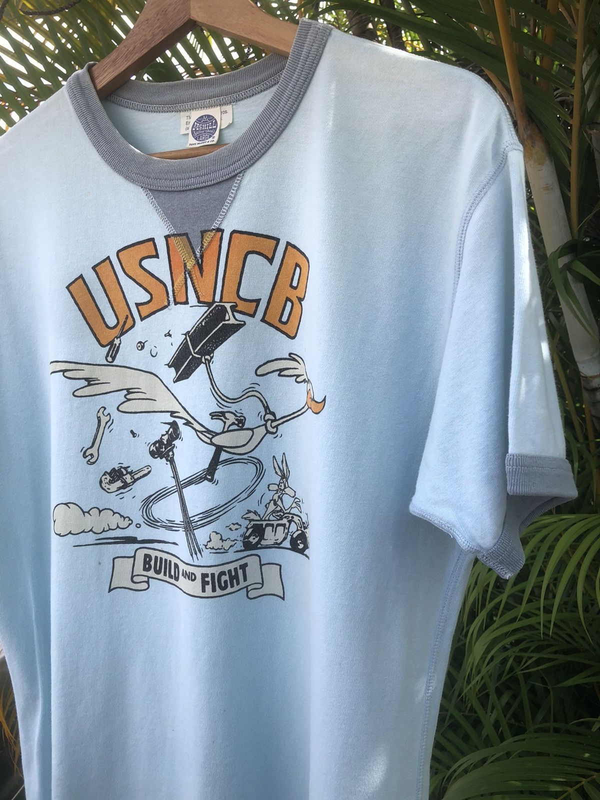 The Real McCoy's Rare🔥Vintage 90s USNCB Toys Mc Coys T Shirt Size US L / EU 52-54 / 3 - 3 Thumbnail