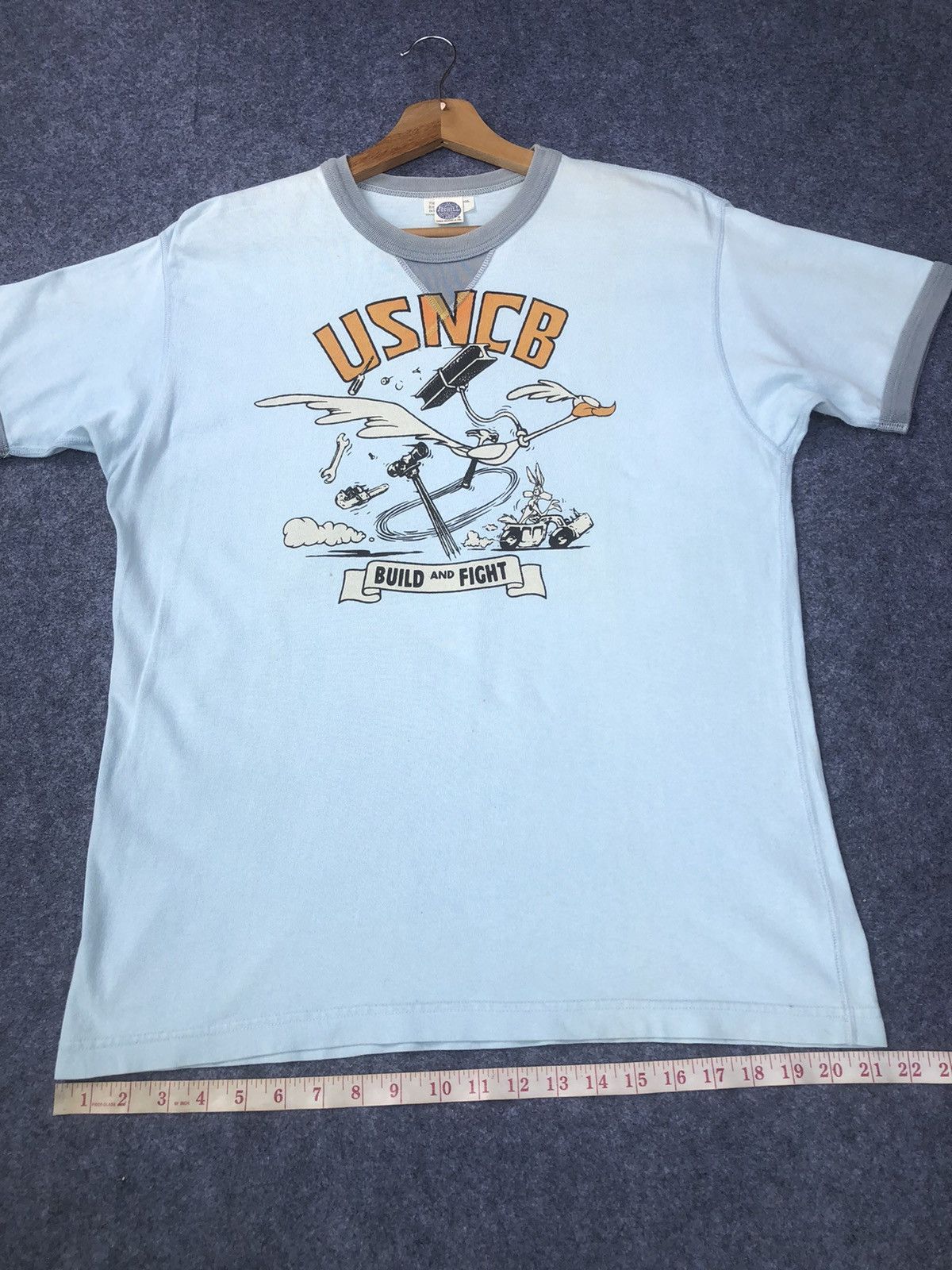 The Real McCoy's Rare🔥Vintage 90s USNCB Toys Mc Coys T Shirt Size US L / EU 52-54 / 3 - 15 Thumbnail
