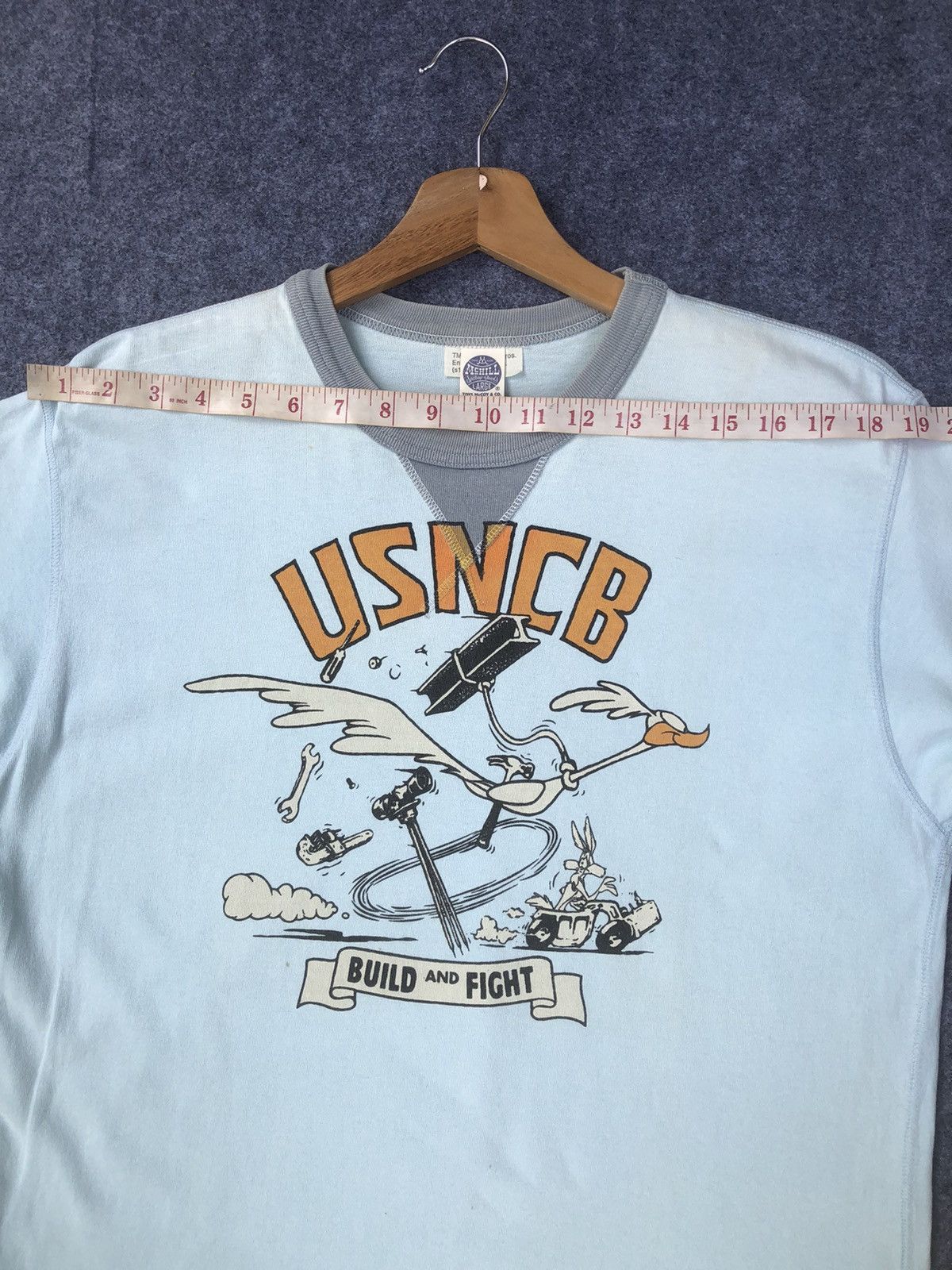 The Real McCoy's Rare🔥Vintage 90s USNCB Toys Mc Coys T Shirt Size US L / EU 52-54 / 3 - 14 Thumbnail