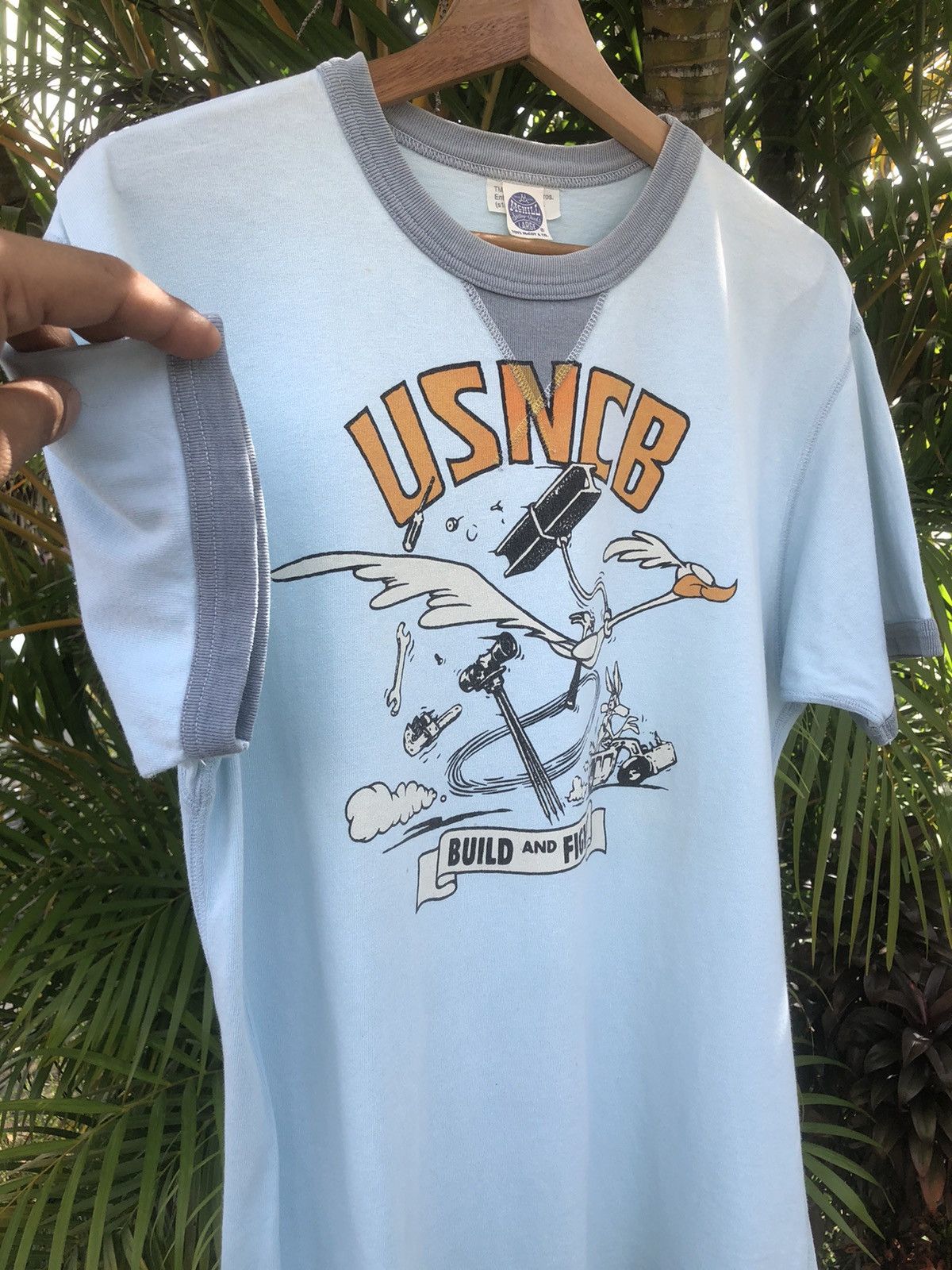 The Real McCoy's Rare🔥Vintage 90s USNCB Toys Mc Coys T Shirt Size US L / EU 52-54 / 3 - 4 Thumbnail