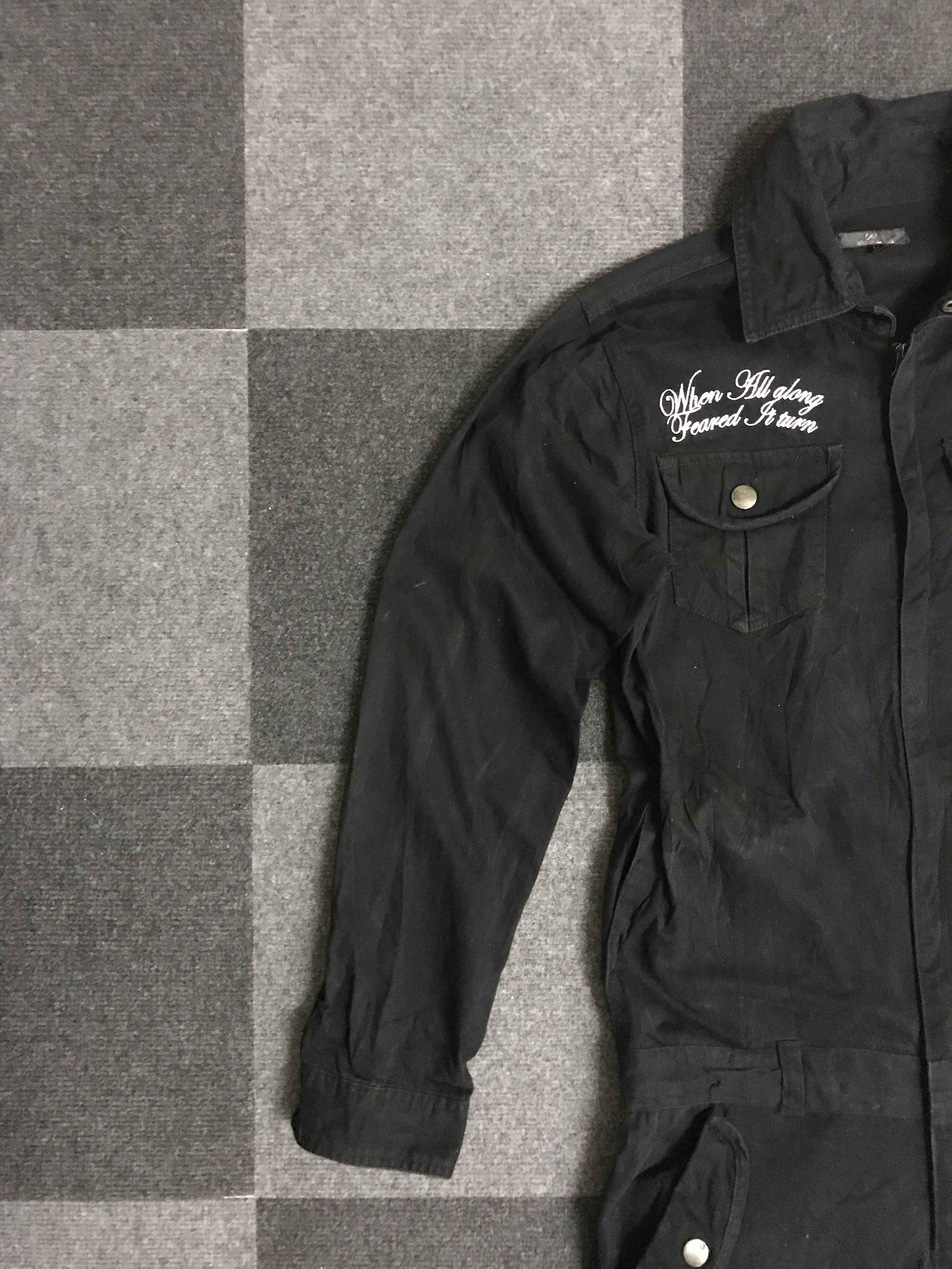 Japanese Brand CVA8 Bernings Sho Japan Skull Punk Seditionaries Coverall Size US 34 / EU 50 - 4 Thumbnail