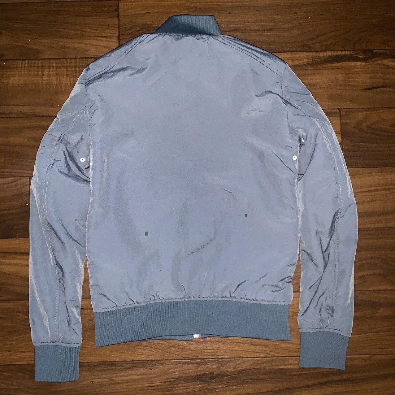 New Look New Look Funnel Jacket in Grey Blue Size US XS / EU 42 / 0 - 3 Thumbnail
