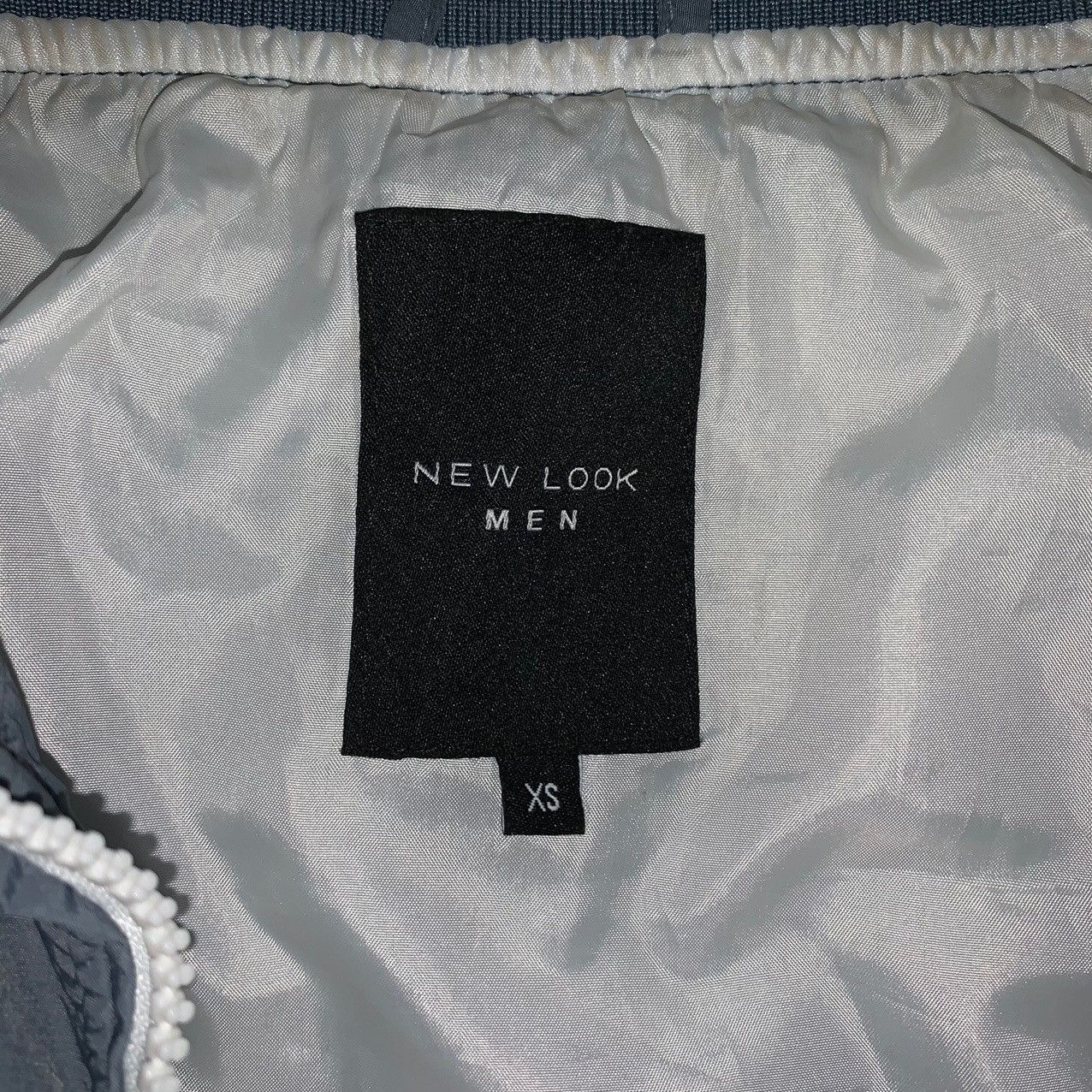 New Look New Look Funnel Jacket in Grey Blue Size US XS / EU 42 / 0 - 2 Thumbnail