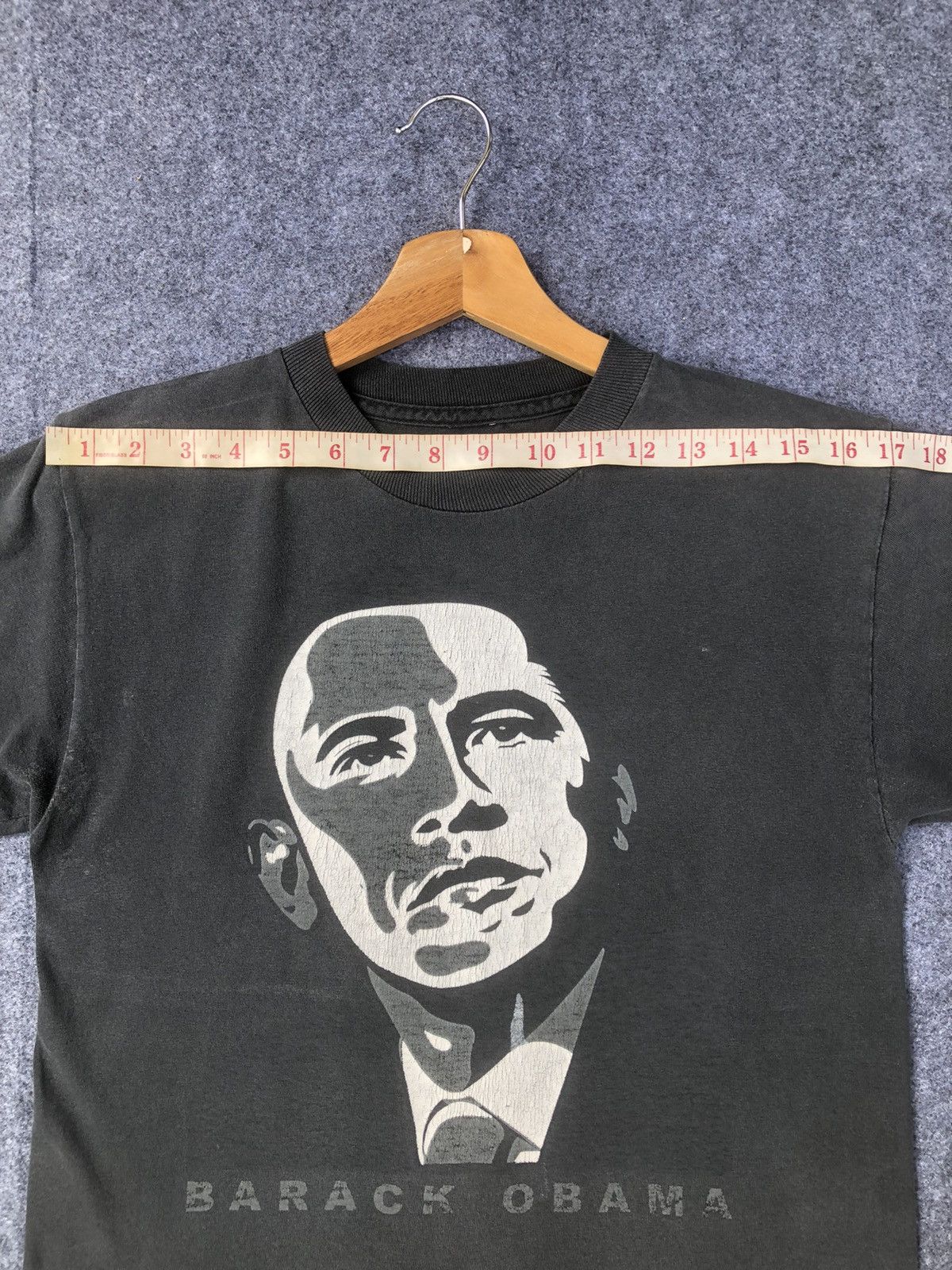 President's Last Drop🔥Rare🔥Vintage Barack Obama Sun Faded Tee Size US S / EU 44-46 / 1 - 8 Thumbnail