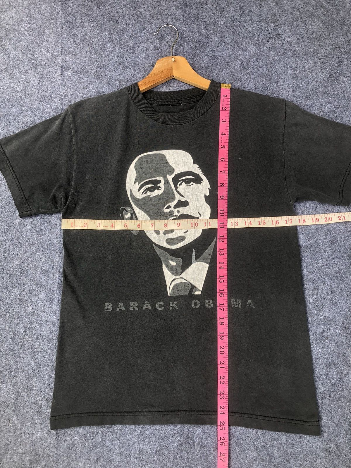 President's Last Drop🔥Rare🔥Vintage Barack Obama Sun Faded Tee Size US S / EU 44-46 / 1 - 7 Thumbnail