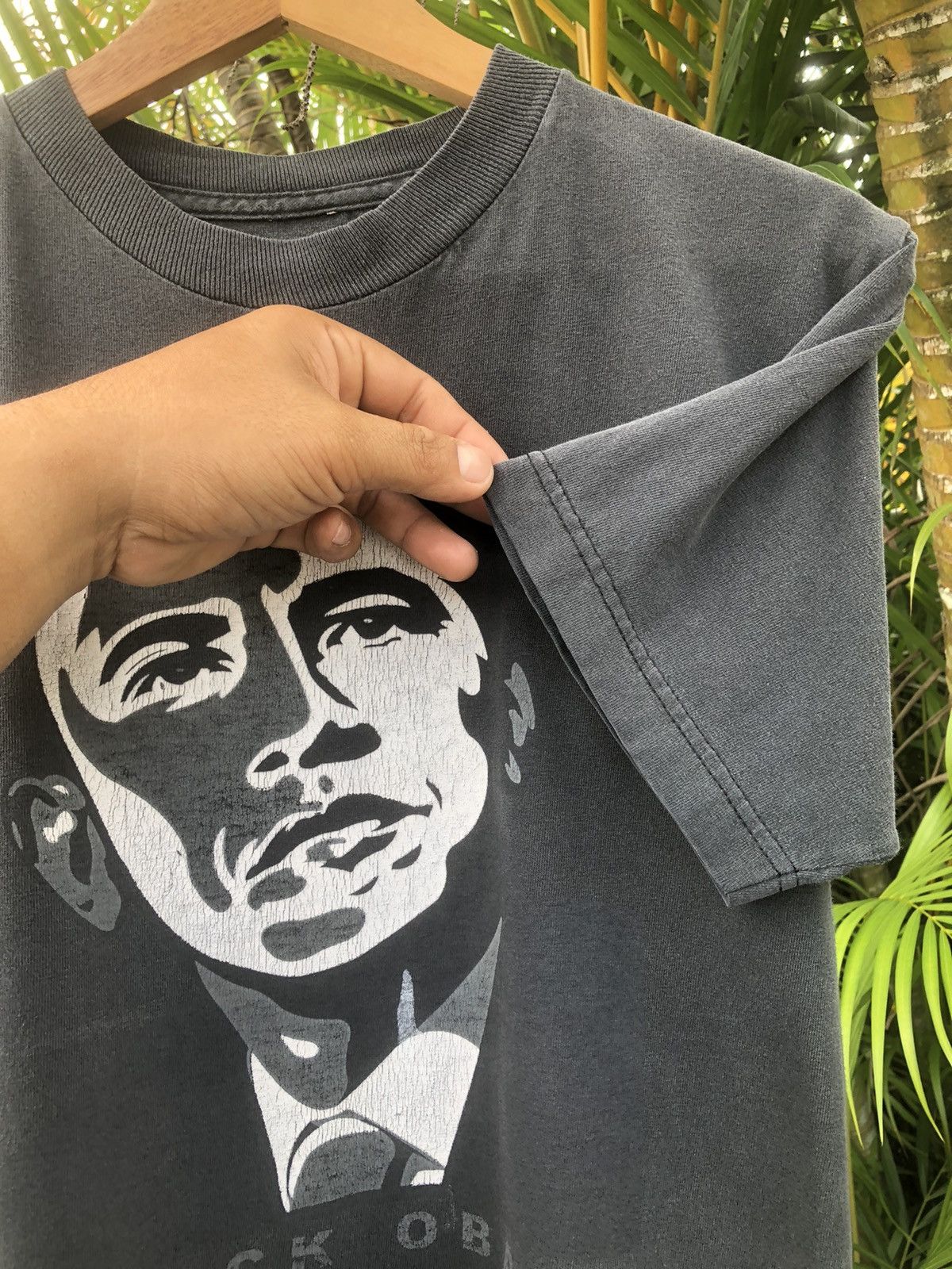 President's Last Drop🔥Rare🔥Vintage Barack Obama Sun Faded Tee Size US S / EU 44-46 / 1 - 5 Thumbnail