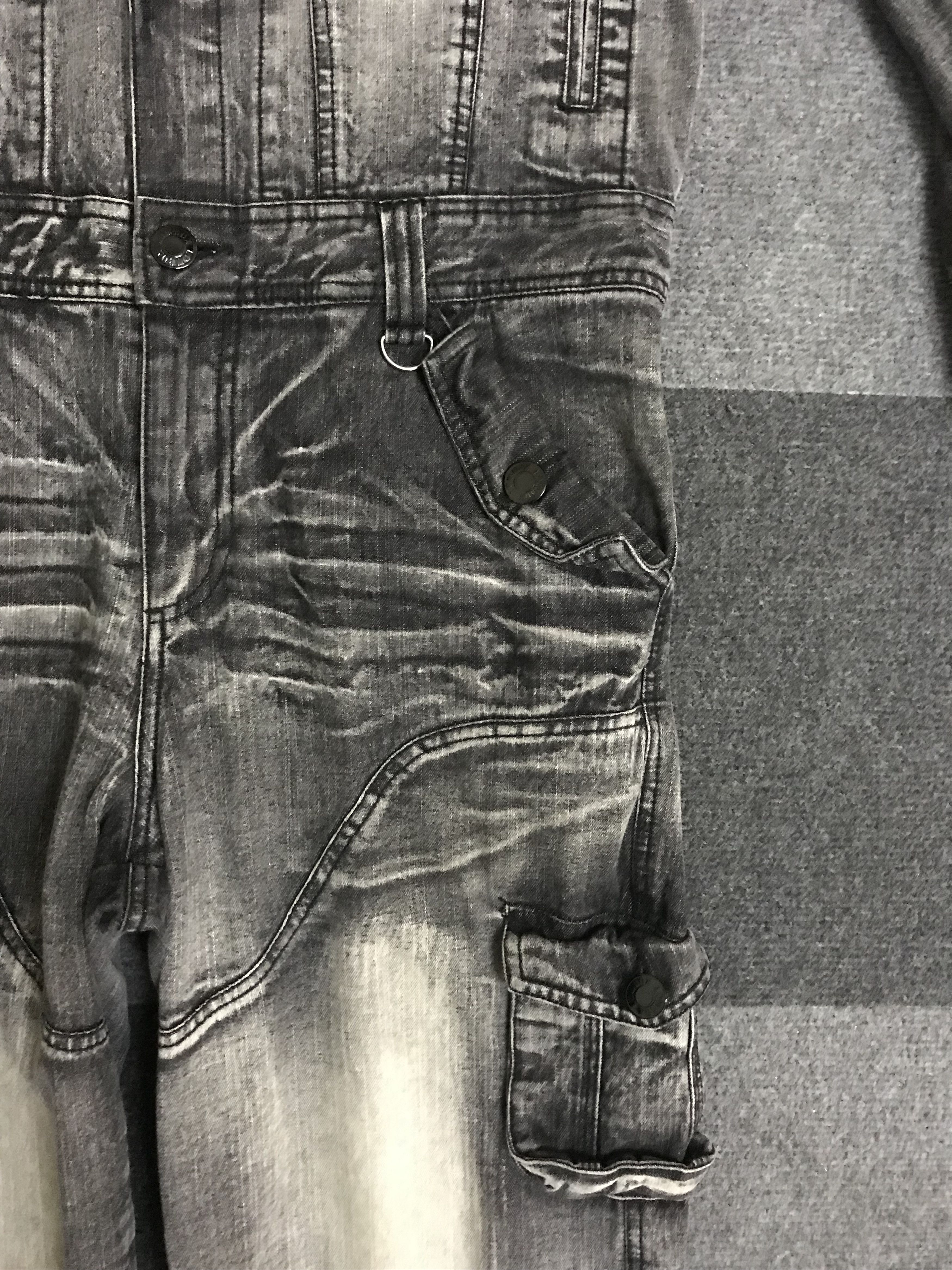 Japanese Brand CVA9 LOWBOX Japan Punk Parachute Seditionaris Biker Coverall Size US 38 / EU 54 - 7 Thumbnail