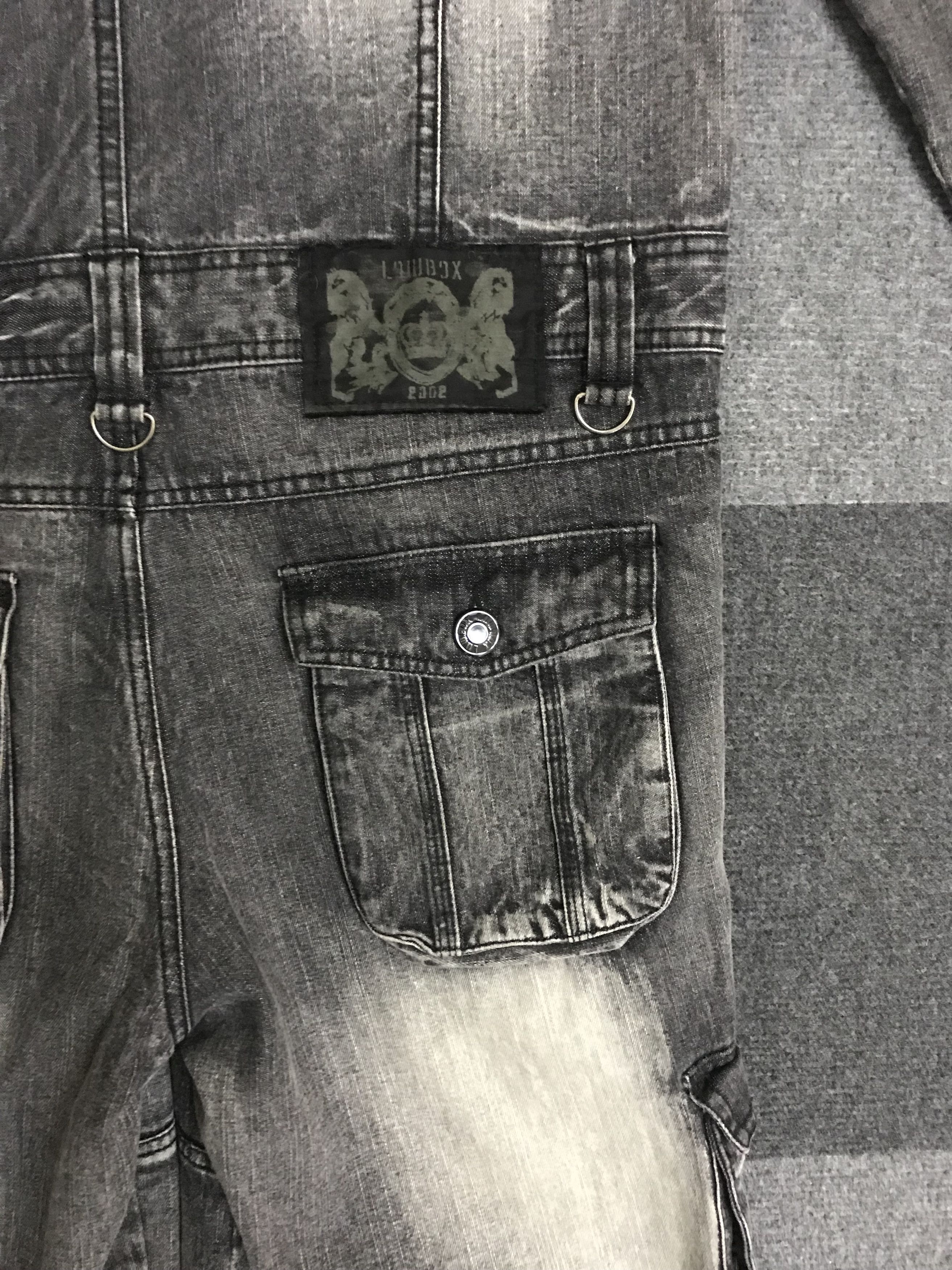Japanese Brand CVA9 LOWBOX Japan Punk Parachute Seditionaris Biker Coverall Size US 38 / EU 54 - 16 Thumbnail