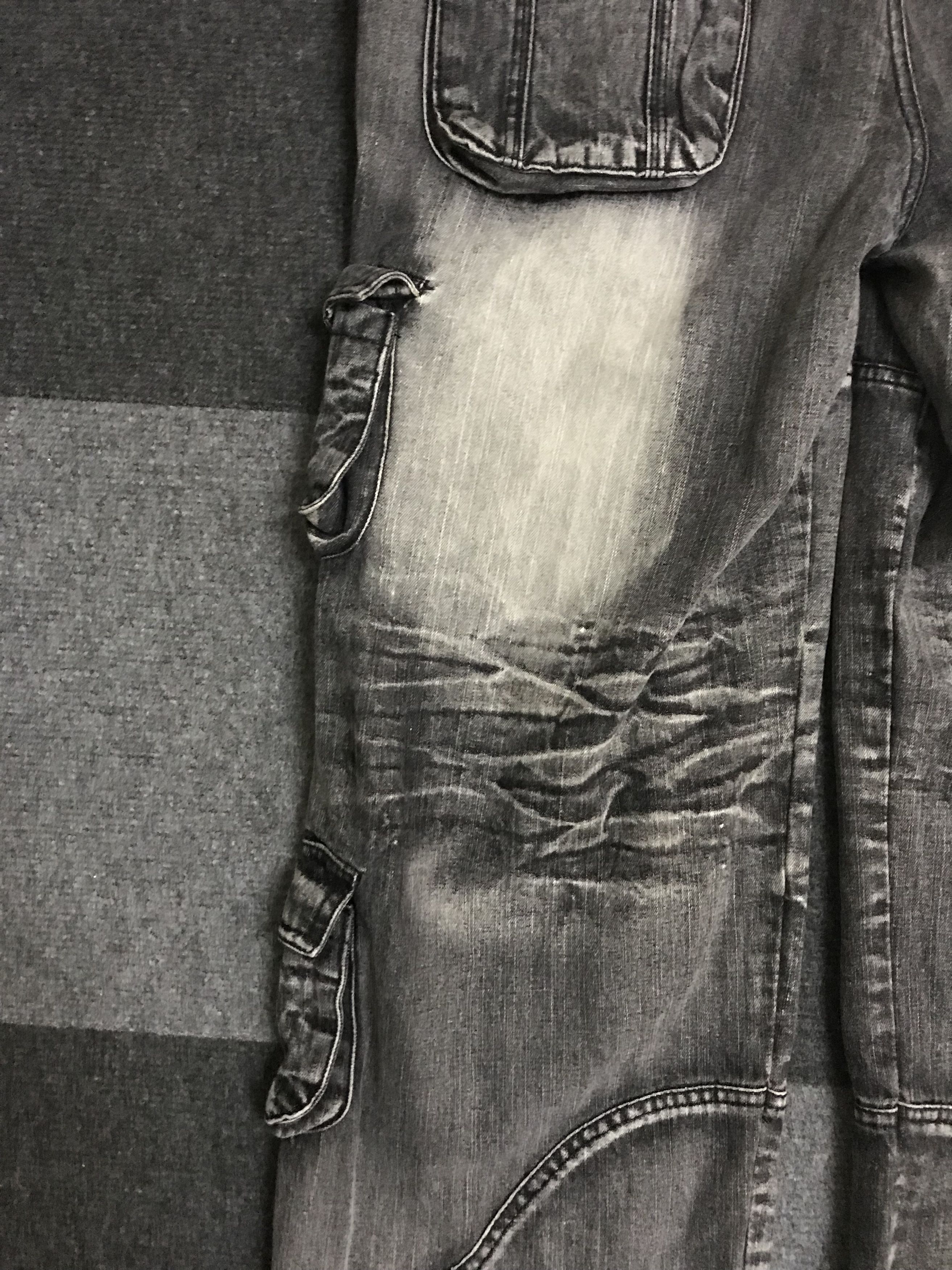 Japanese Brand CVA9 LOWBOX Japan Punk Parachute Seditionaris Biker Coverall Size US 38 / EU 54 - 19 Thumbnail