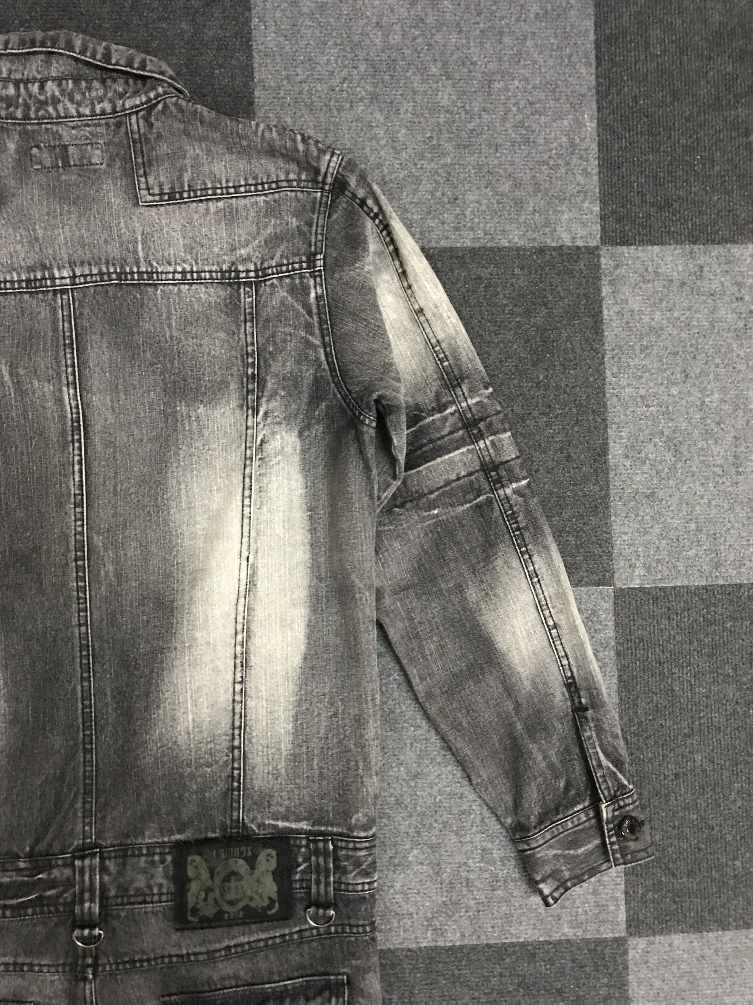 Japanese Brand CVA9 LOWBOX Japan Punk Parachute Seditionaris Biker Coverall Size US 38 / EU 54 - 14 Thumbnail