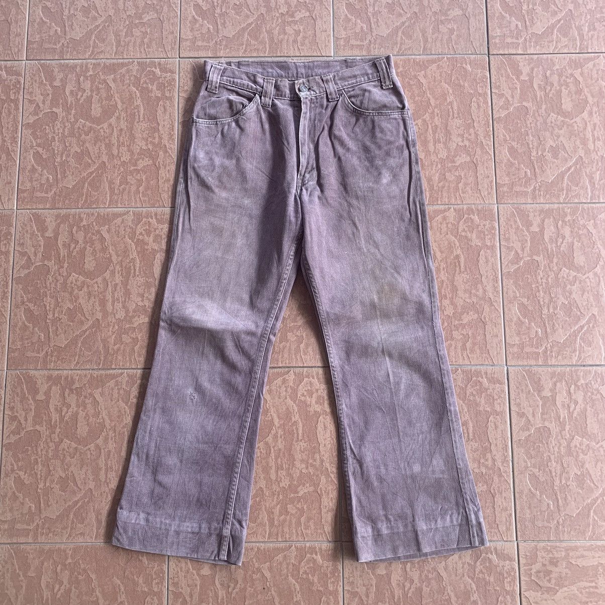 Levi's × Levi's Vintage Clothing × Vintage 💥 1980’s VINTAGE LEVI’S TROUSERS FADED LEVIS ANKLE PANTS Size US 27 - 1 Thumbnail