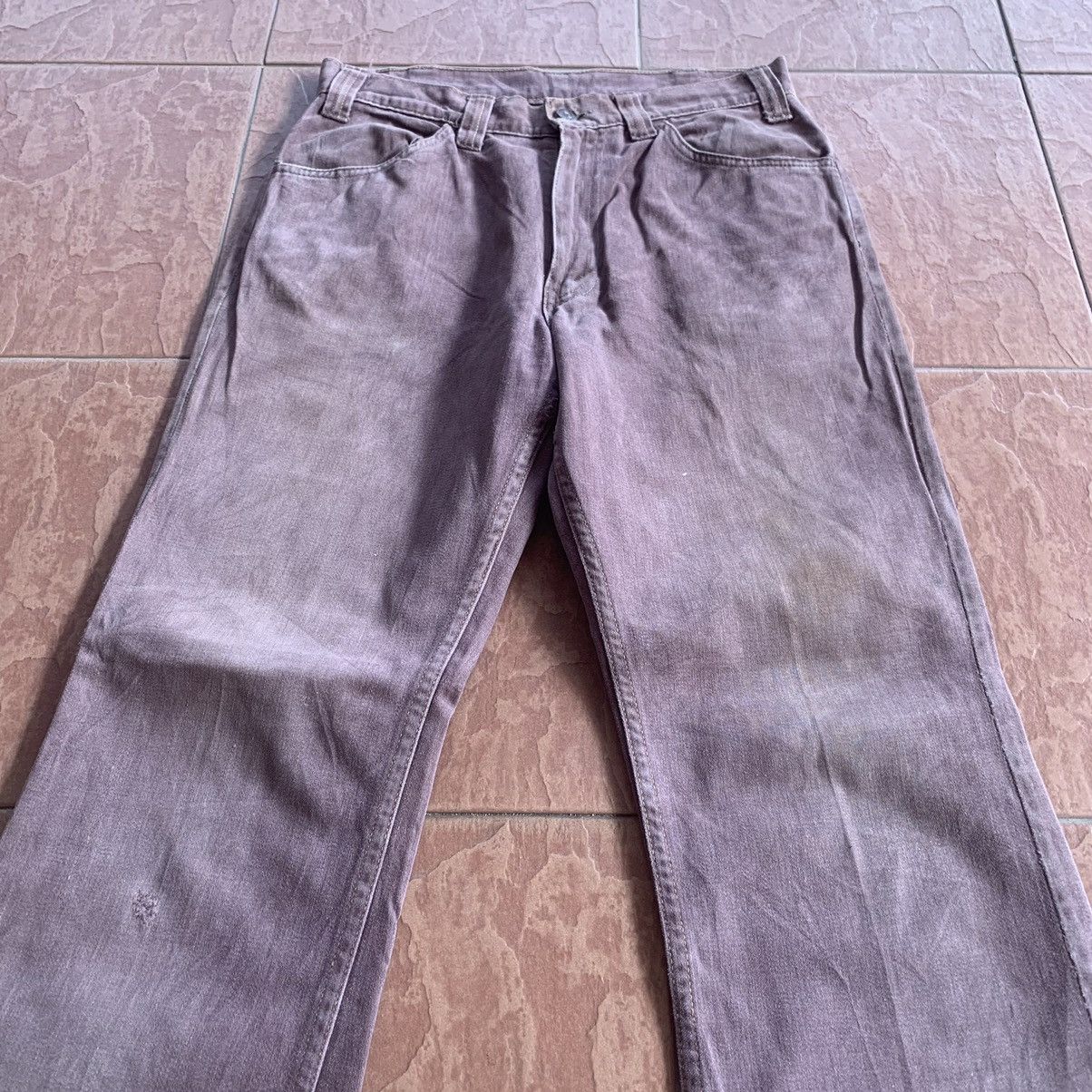 Levi's × Levi's Vintage Clothing × Vintage 💥 1980’s VINTAGE LEVI’S TROUSERS FADED LEVIS ANKLE PANTS Size US 27 - 5 Thumbnail