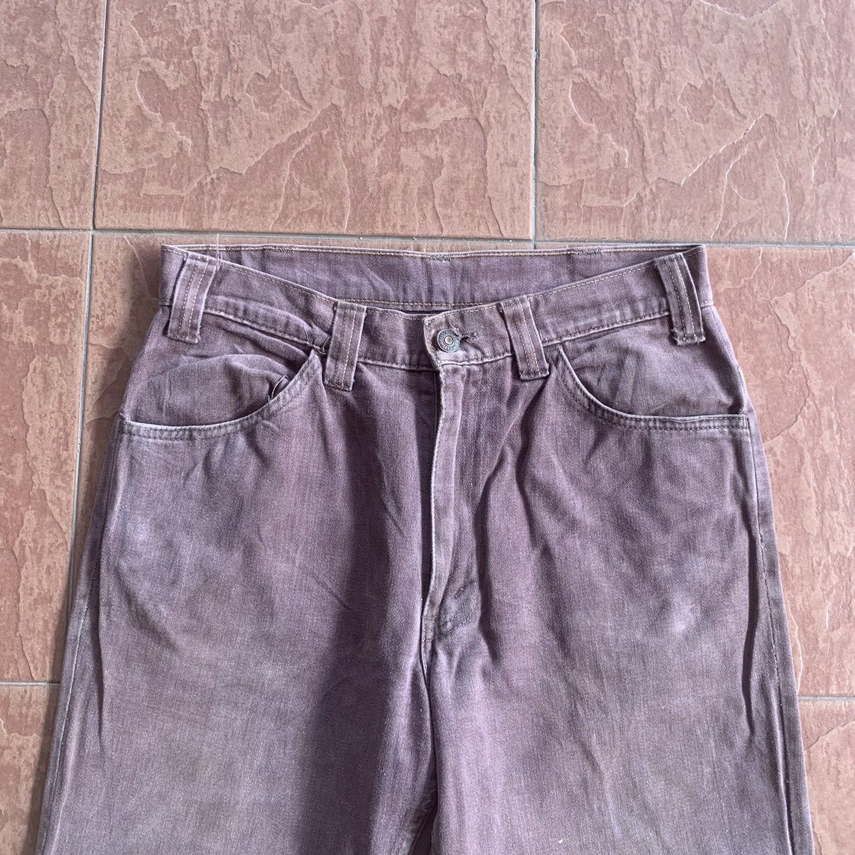Levi's × Levi's Vintage Clothing × Vintage 💥 1980’s VINTAGE LEVI’S TROUSERS FADED LEVIS ANKLE PANTS Size US 27 - 2 Thumbnail