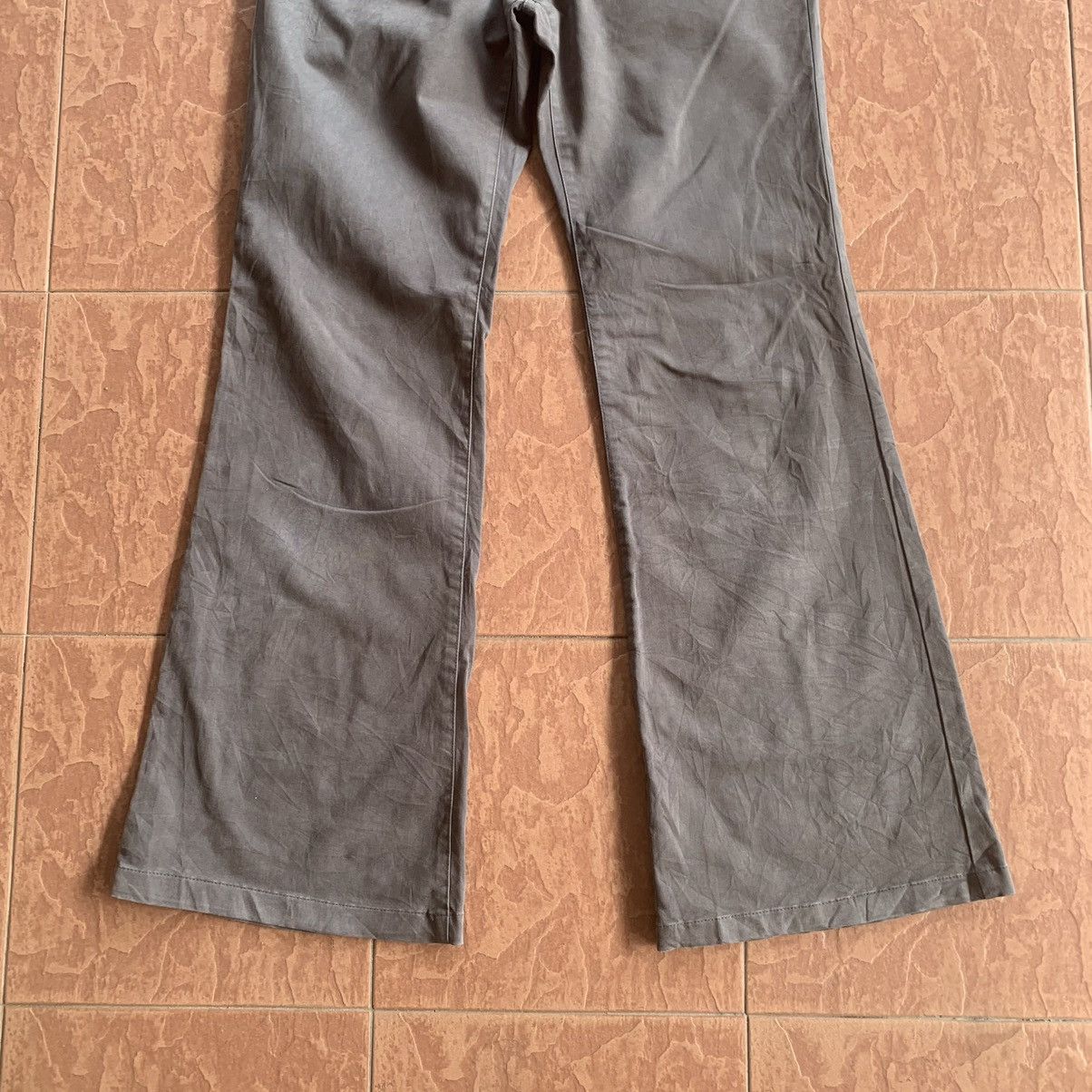 Japanese Brand × Vintage JAPANESE VINTAGE 29x32 TROUSERS WIDE LEGS OLD&NEW WITH BELT Size 29" - 3 Thumbnail