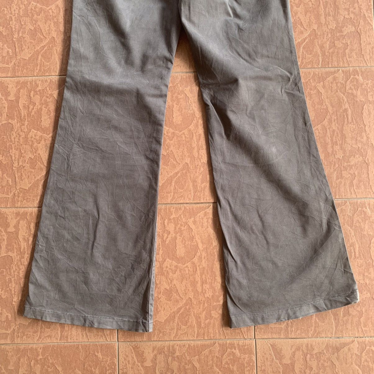 Japanese Brand × Vintage JAPANESE VINTAGE 29x32 TROUSERS WIDE LEGS OLD&NEW WITH BELT Size 29" - 10 Thumbnail