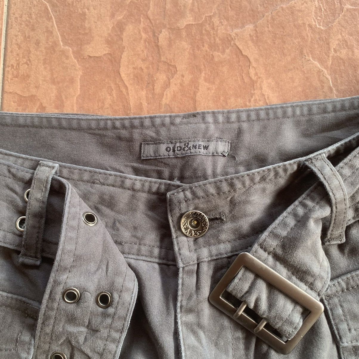 Japanese Brand × Vintage JAPANESE VINTAGE 29x32 TROUSERS WIDE LEGS OLD&NEW WITH BELT Size 29" - 5 Thumbnail