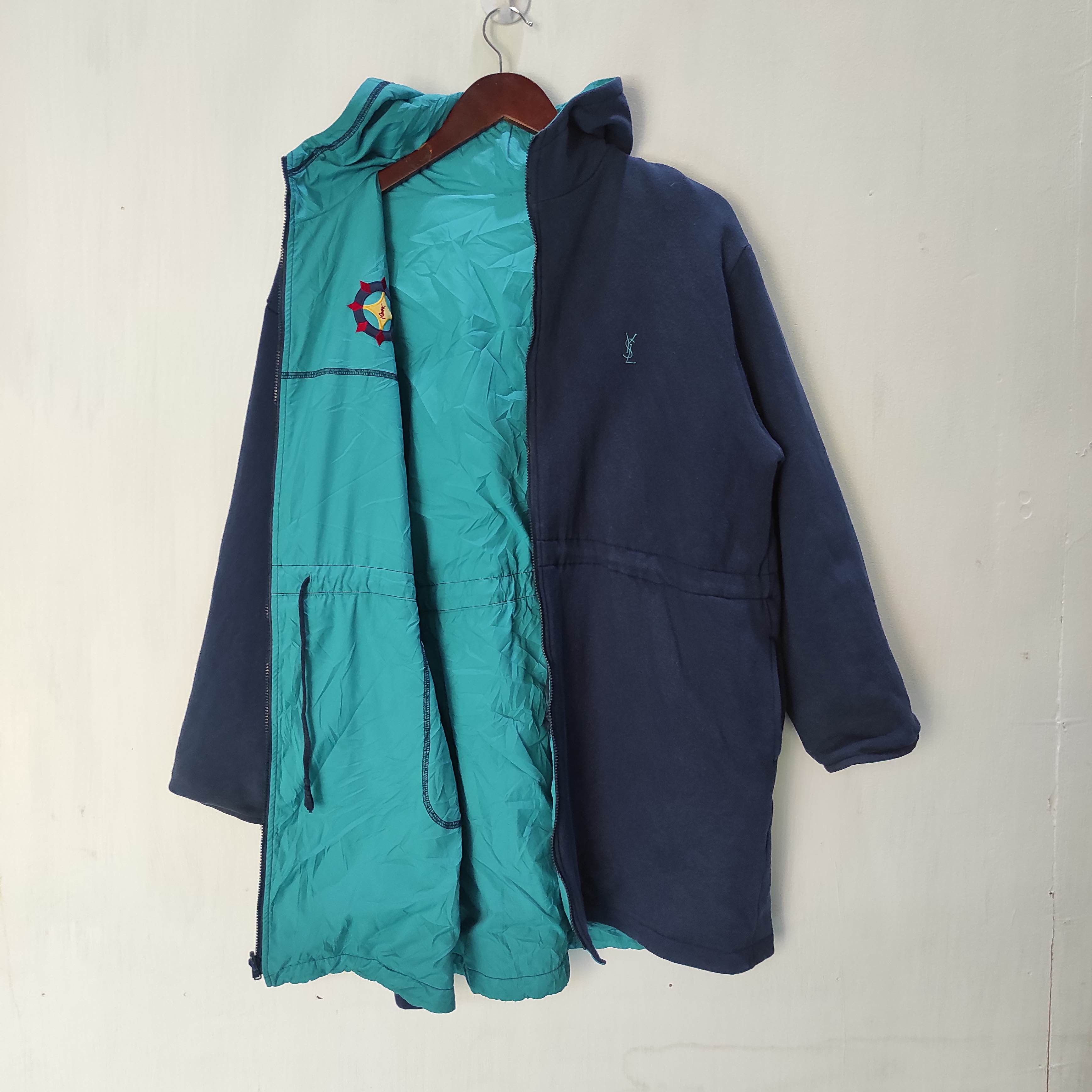 Yves Saint Laurent YSL Yves Saint Laurent Reversible Hoodie Jacket Size US M / EU 48-50 / 2 - 2 Thumbnail