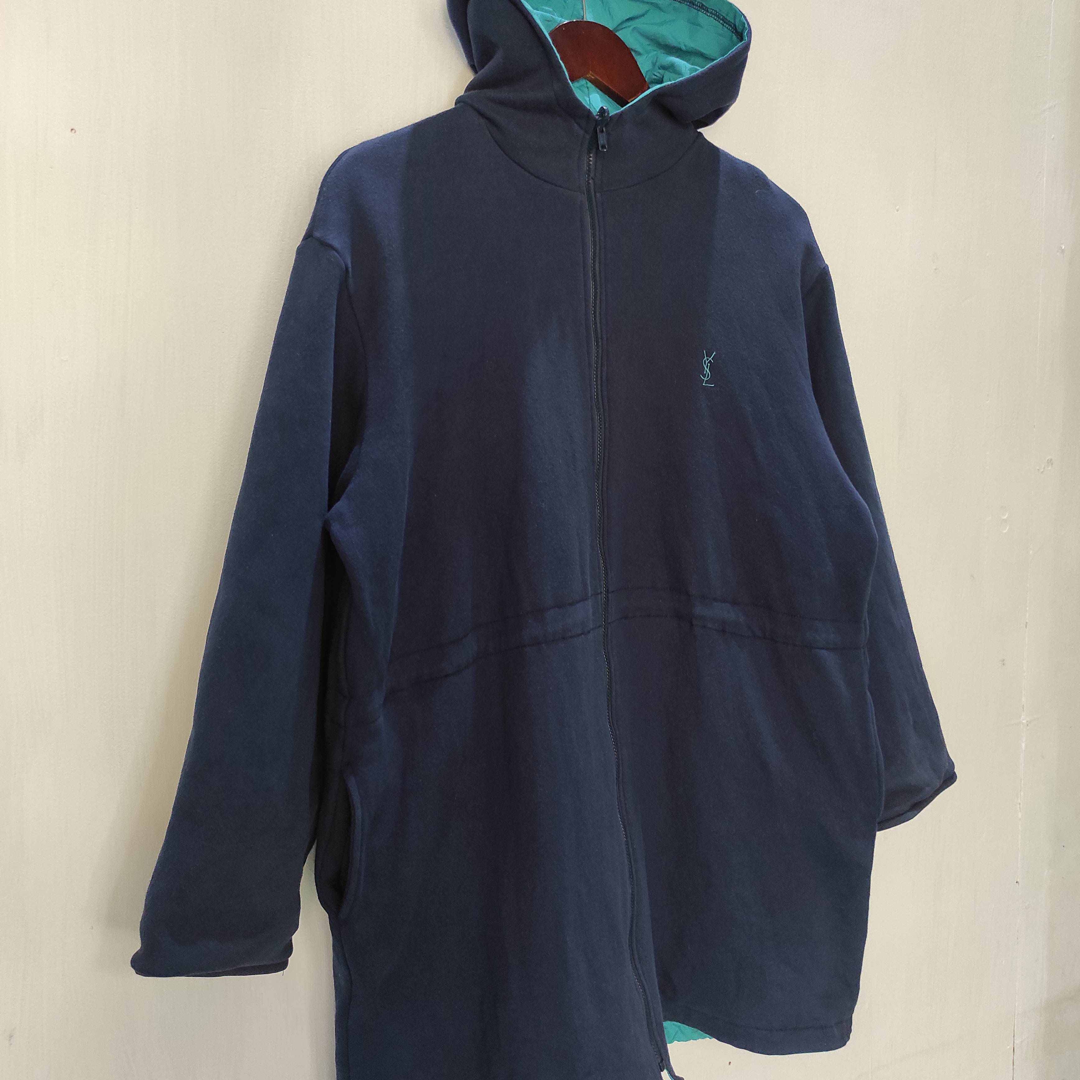Yves Saint Laurent YSL Yves Saint Laurent Reversible Hoodie Jacket Size US M / EU 48-50 / 2 - 15 Thumbnail