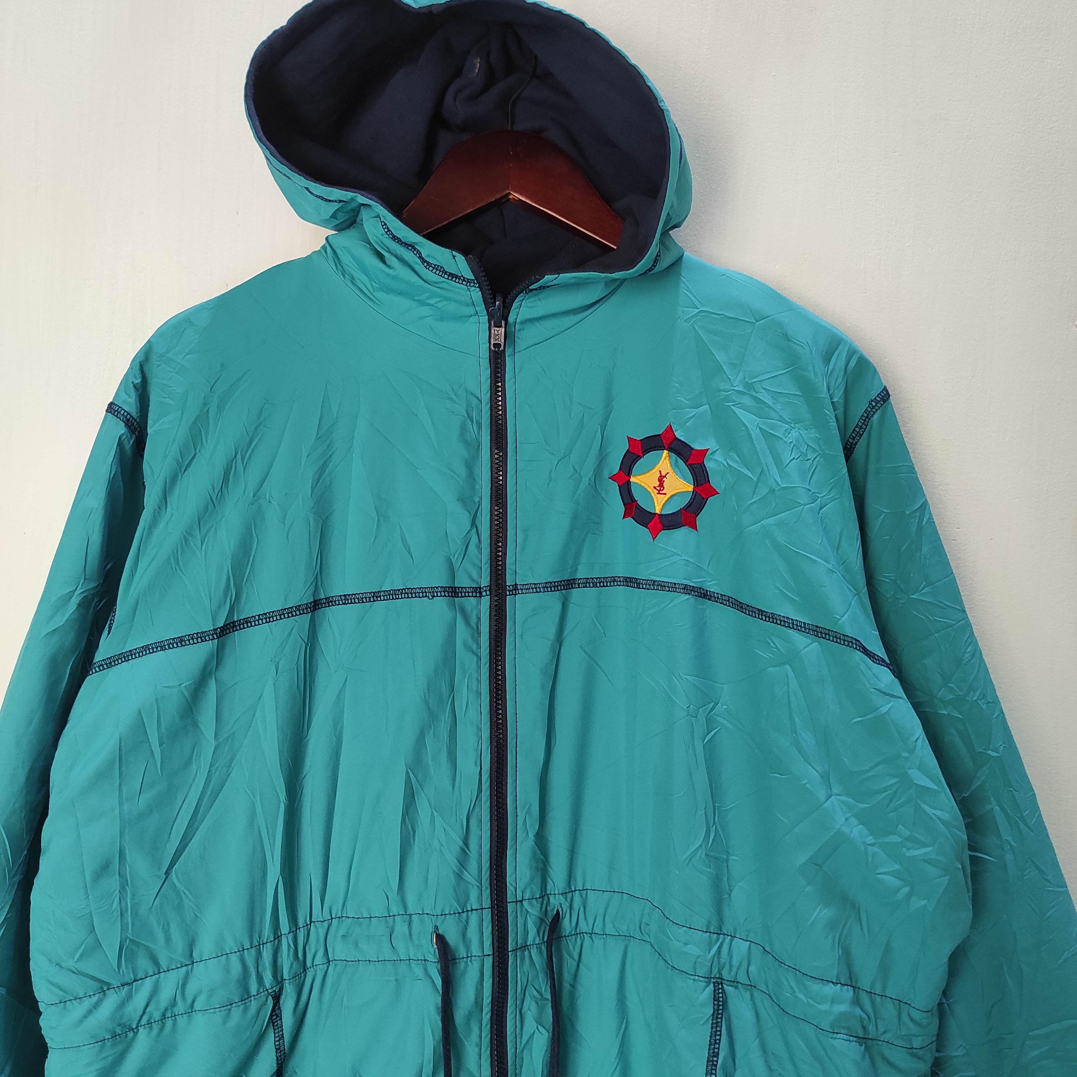 Yves Saint Laurent YSL Yves Saint Laurent Reversible Hoodie Jacket Size US M / EU 48-50 / 2 - 4 Thumbnail