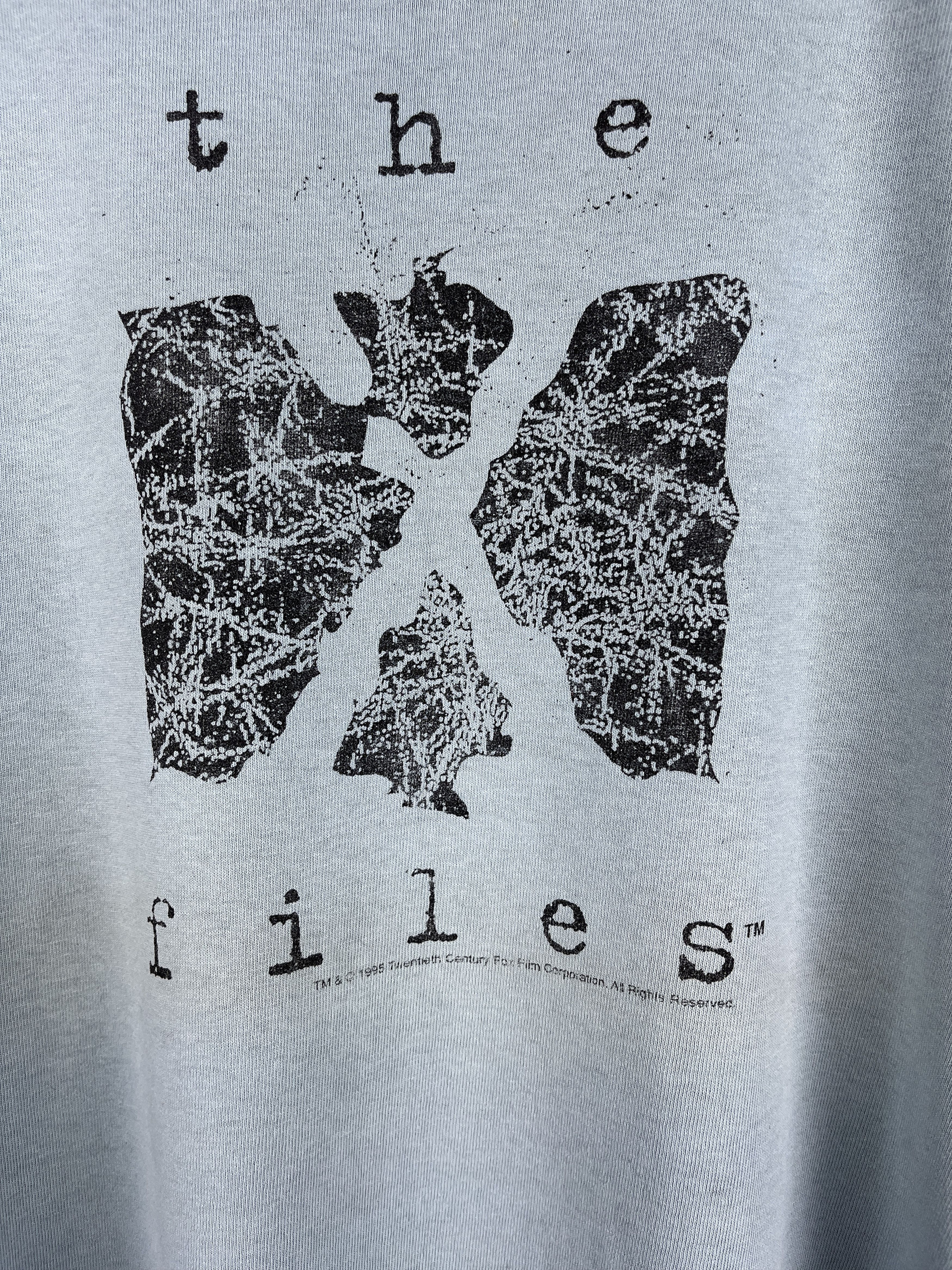 Other × Vintage The X Files 1995 Twentieth Century Fox Film Mens T-shirt Size US L / EU 52-54 / 3 - 4 Thumbnail