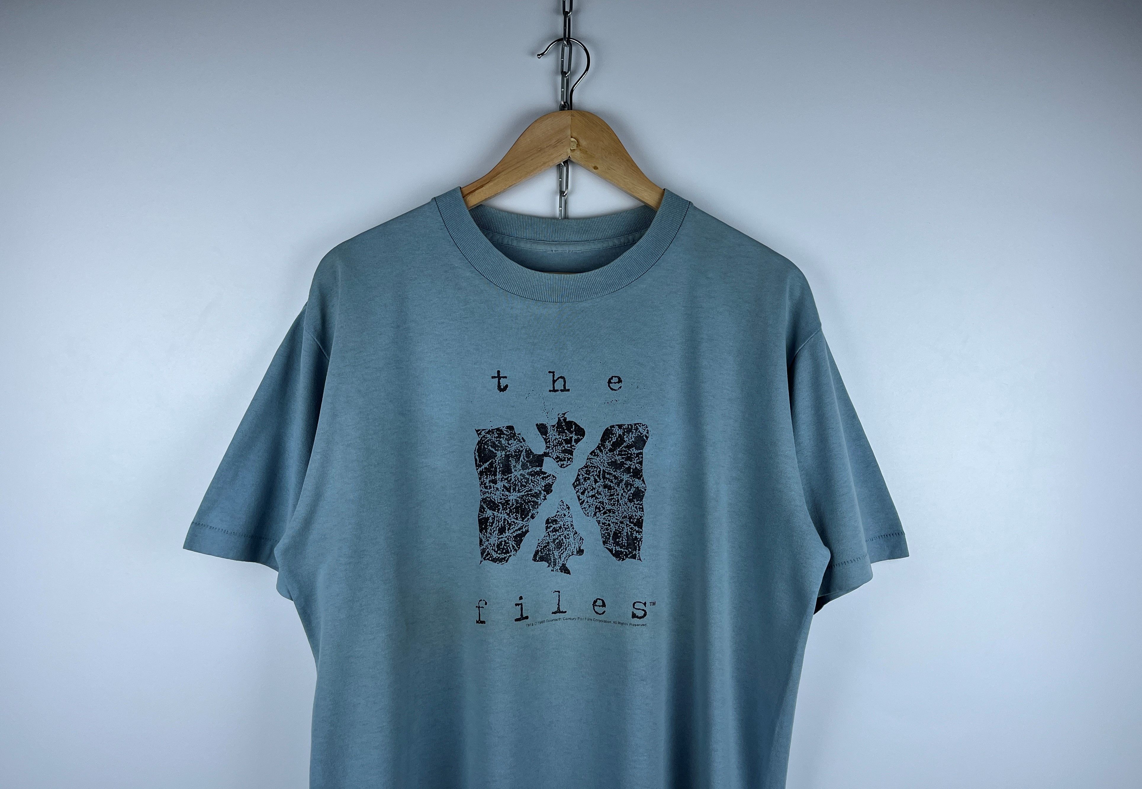 Other × Vintage The X Files 1995 Twentieth Century Fox Film Mens T-shirt Size US L / EU 52-54 / 3 - 1 Thumbnail