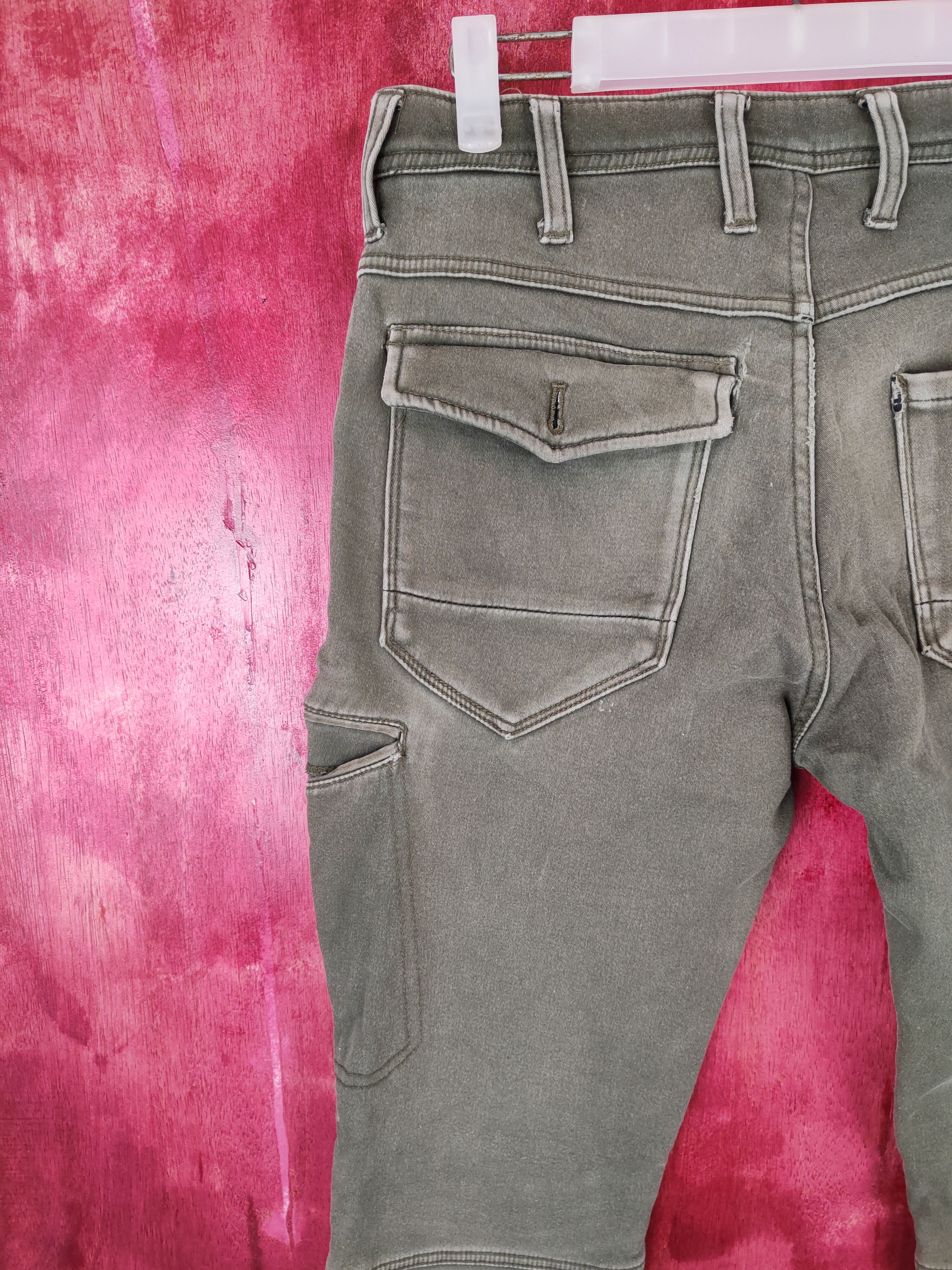 Japanese Brand FieldCore Dark Brown Multi Pocket Tactical Cargo Pants #S461 Size US 30 / EU 46 - 9 Thumbnail