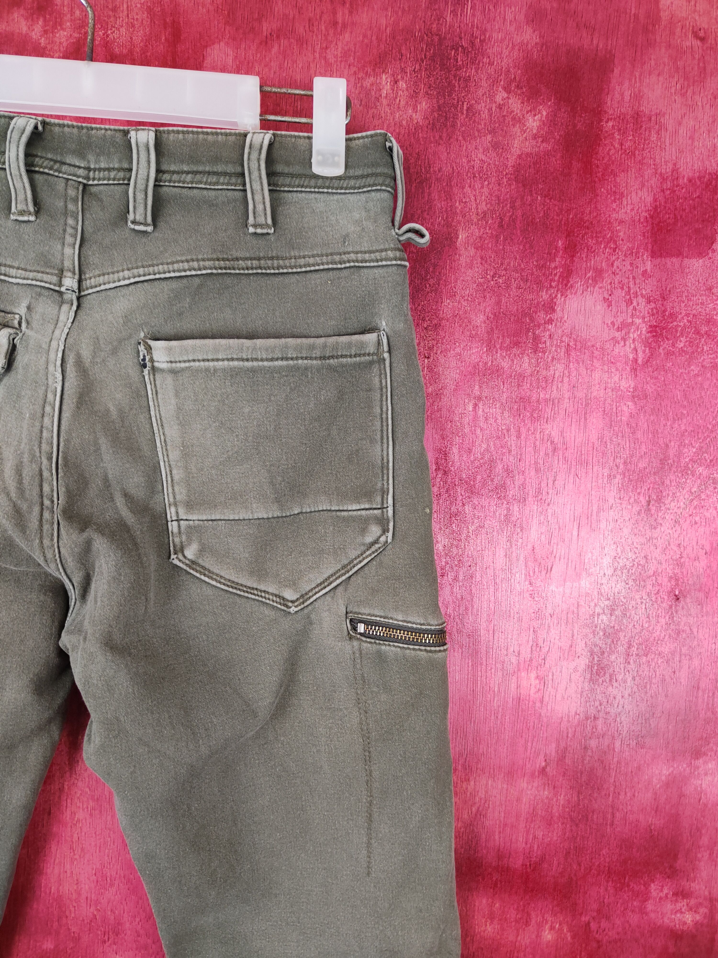 Japanese Brand FieldCore Dark Brown Multi Pocket Tactical Cargo Pants #S461 Size US 30 / EU 46 - 11 Thumbnail