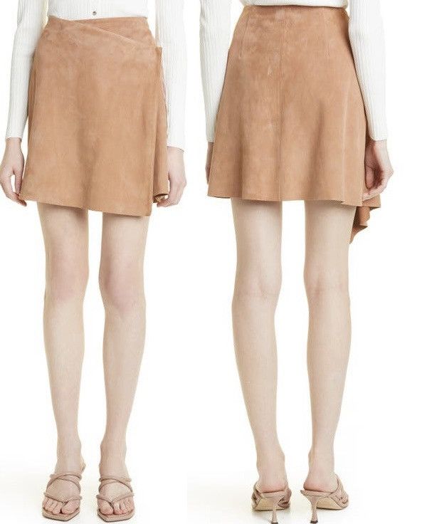 Ted Baker Ursina Wrap Suede Skirt