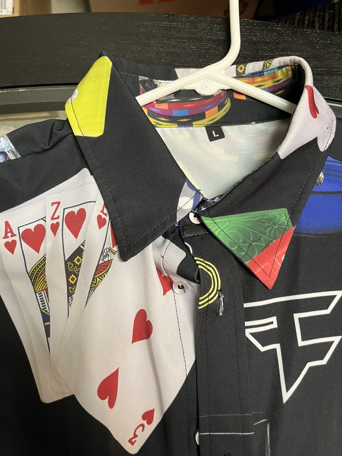 FaZe Faze x Half Evil Casino button up Size US L / EU 52-54 / 3 - 2 Thumbnail