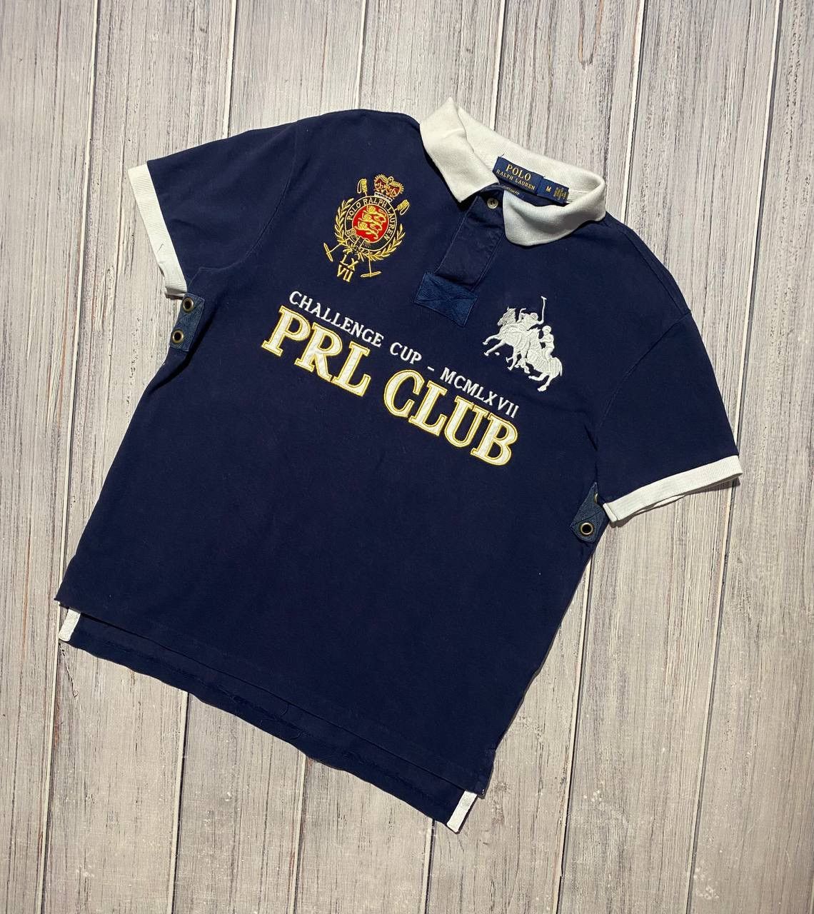 Polo Ralph Lauren Vintage Polo Ralph Lauren Club T-Shirt Rugby Big Logo ...
