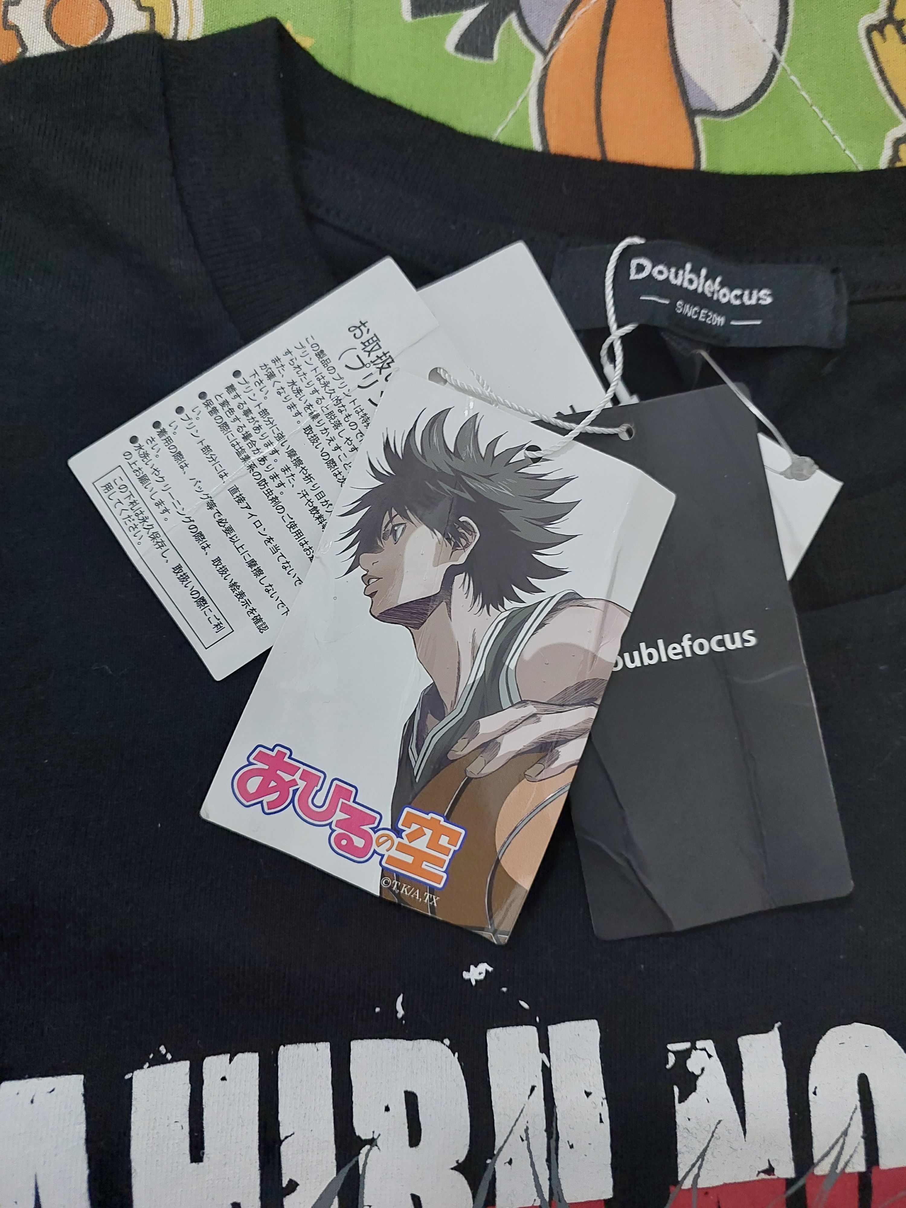 Anime × Cartoon Network × Japanese Brand AHIRU NO SORA BASKETBALL ANIME T SHIRT Size US M / EU 48-50 / 2 - 3 Thumbnail