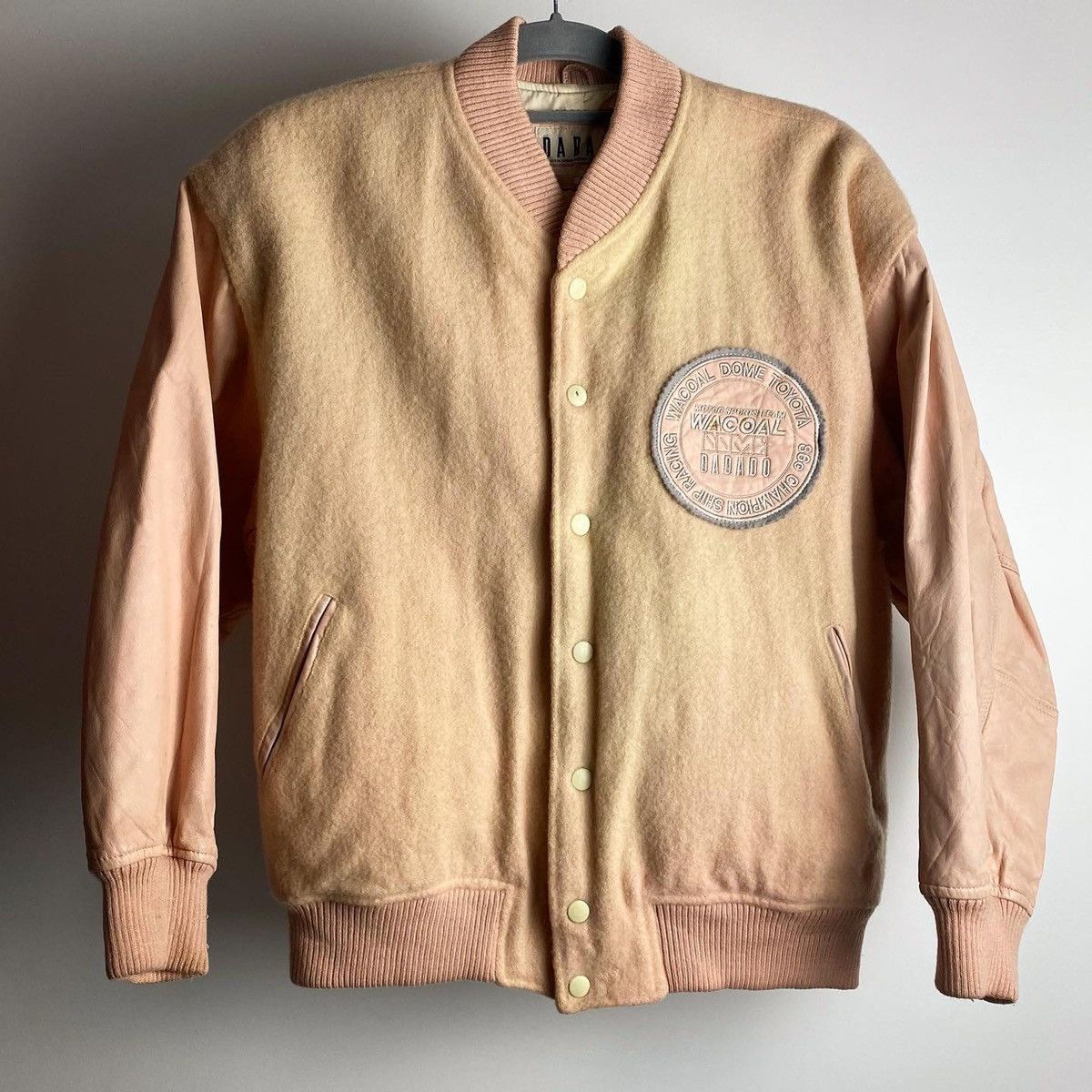 Japanese Brand 1986 Wacoal Toyota Dome 86c Varsity Jacket Size US M / EU 48-50 / 2 - 2 Thumbnail