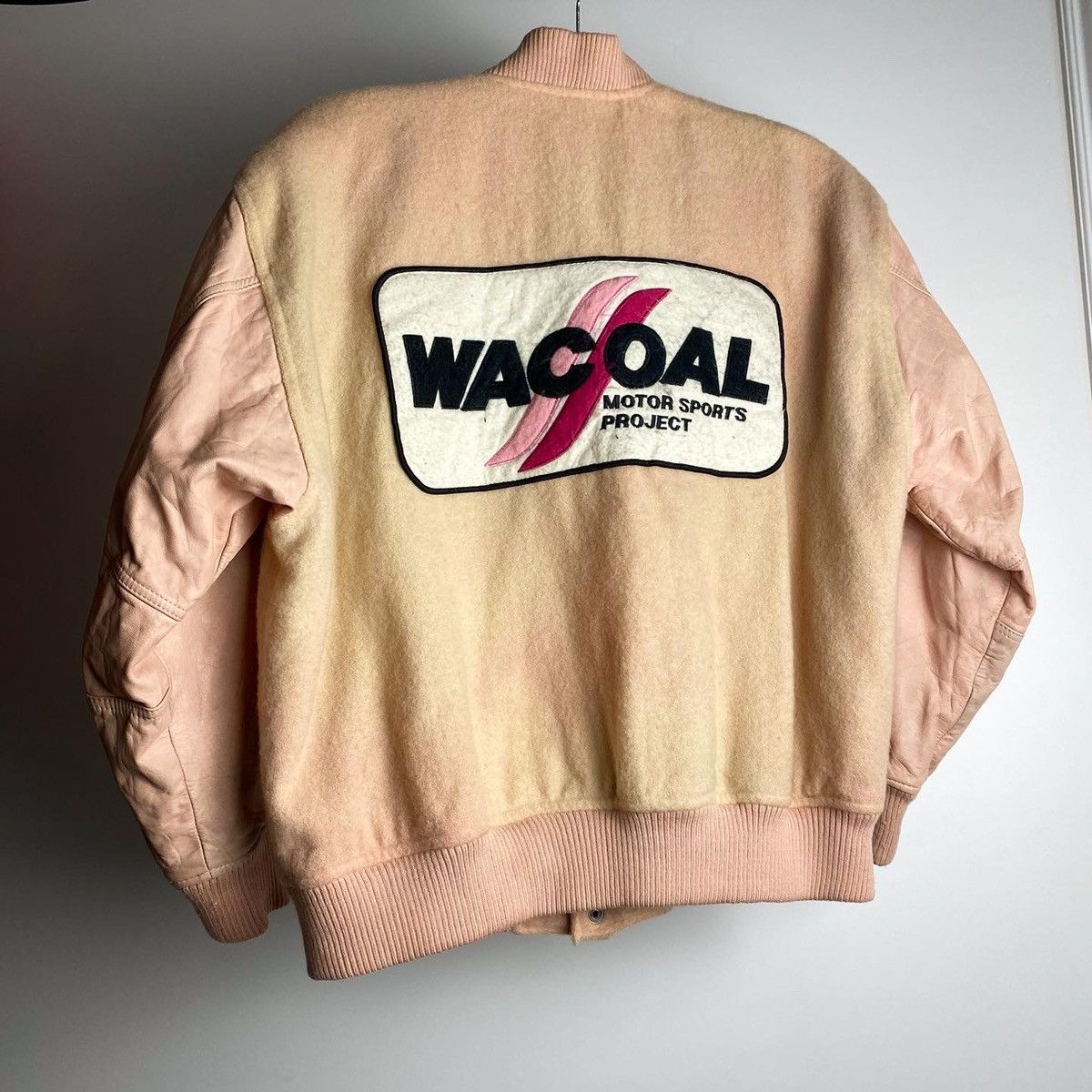 Japanese Brand 1986 Wacoal Toyota Dome 86c Varsity Jacket Size US M / EU 48-50 / 2 - 1 Thumbnail