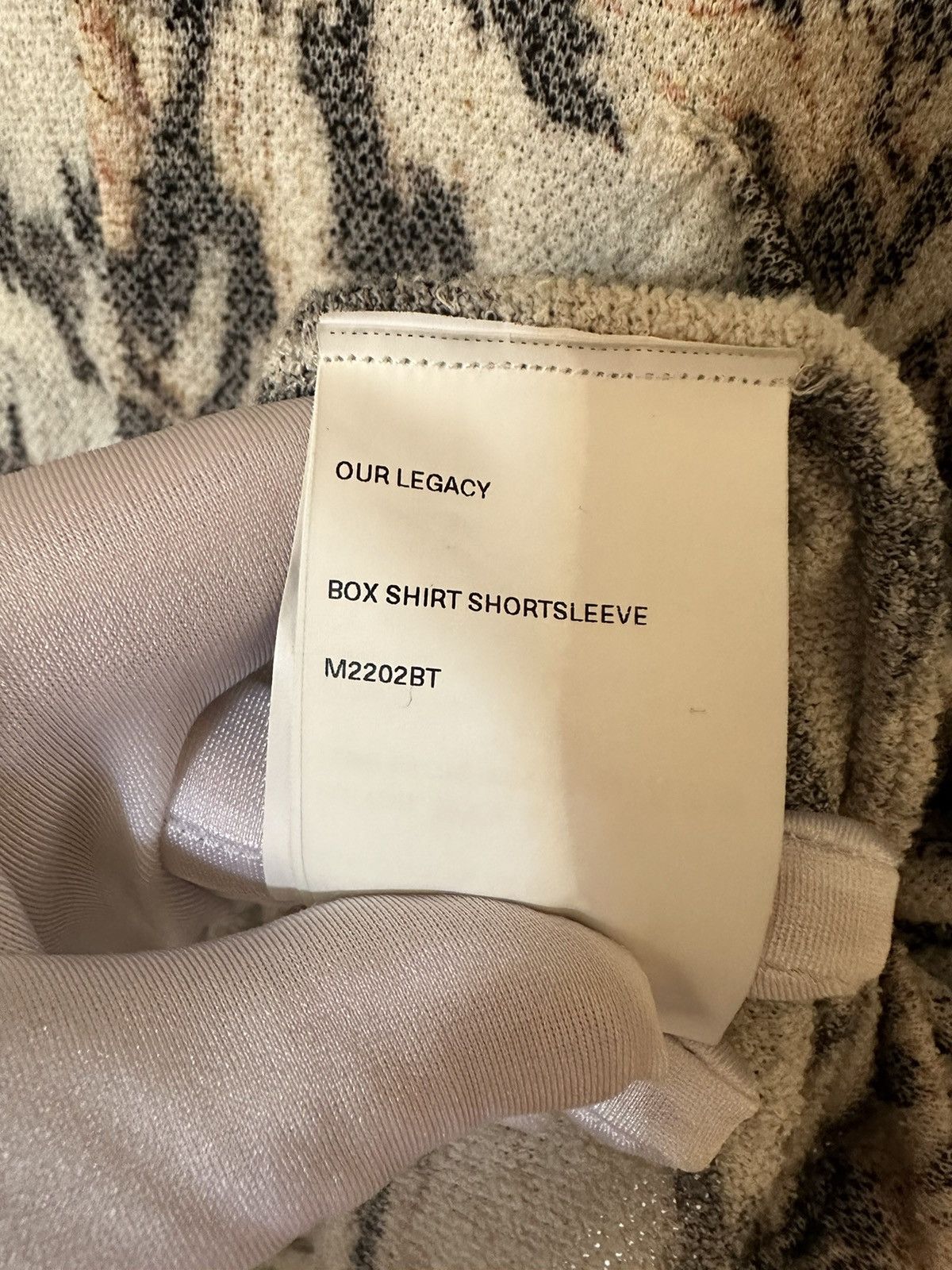 Our Legacy Our Legacy Box Shirt Tiger Print Size US M / EU 48-50 / 2 - 6 Thumbnail