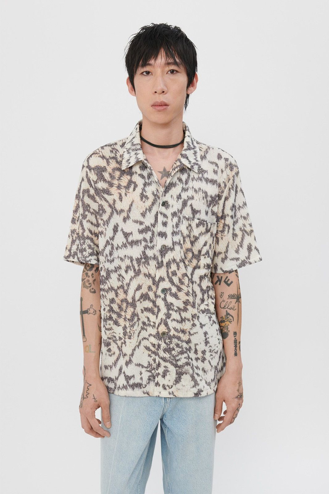 Our Legacy Our Legacy Box Shirt Tiger Print Size US M / EU 48-50 / 2 - 4 Thumbnail
